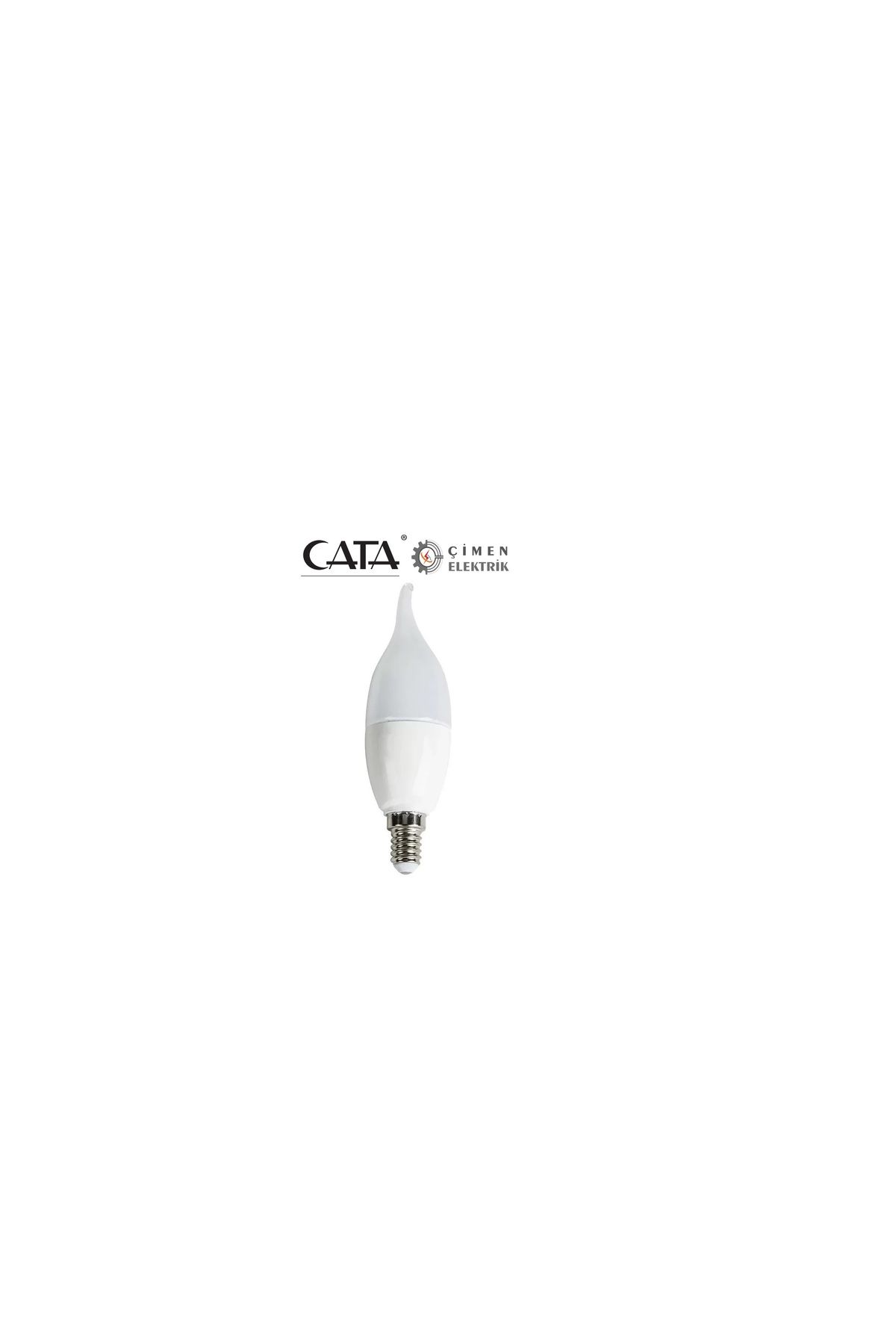 Cata 10 ADET CATA CT 4080 7W Buji Led Ampul 3200K Gün Işığı