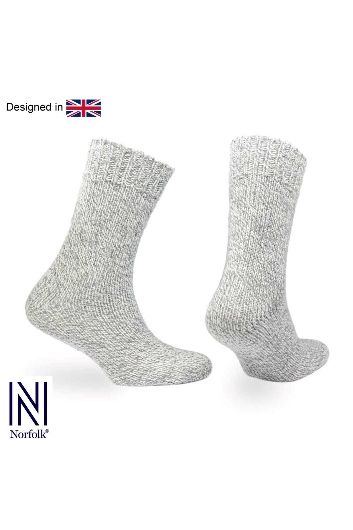 Norfolk Ragg Yün Kışlık Kalın Çorap 3'lü Paket