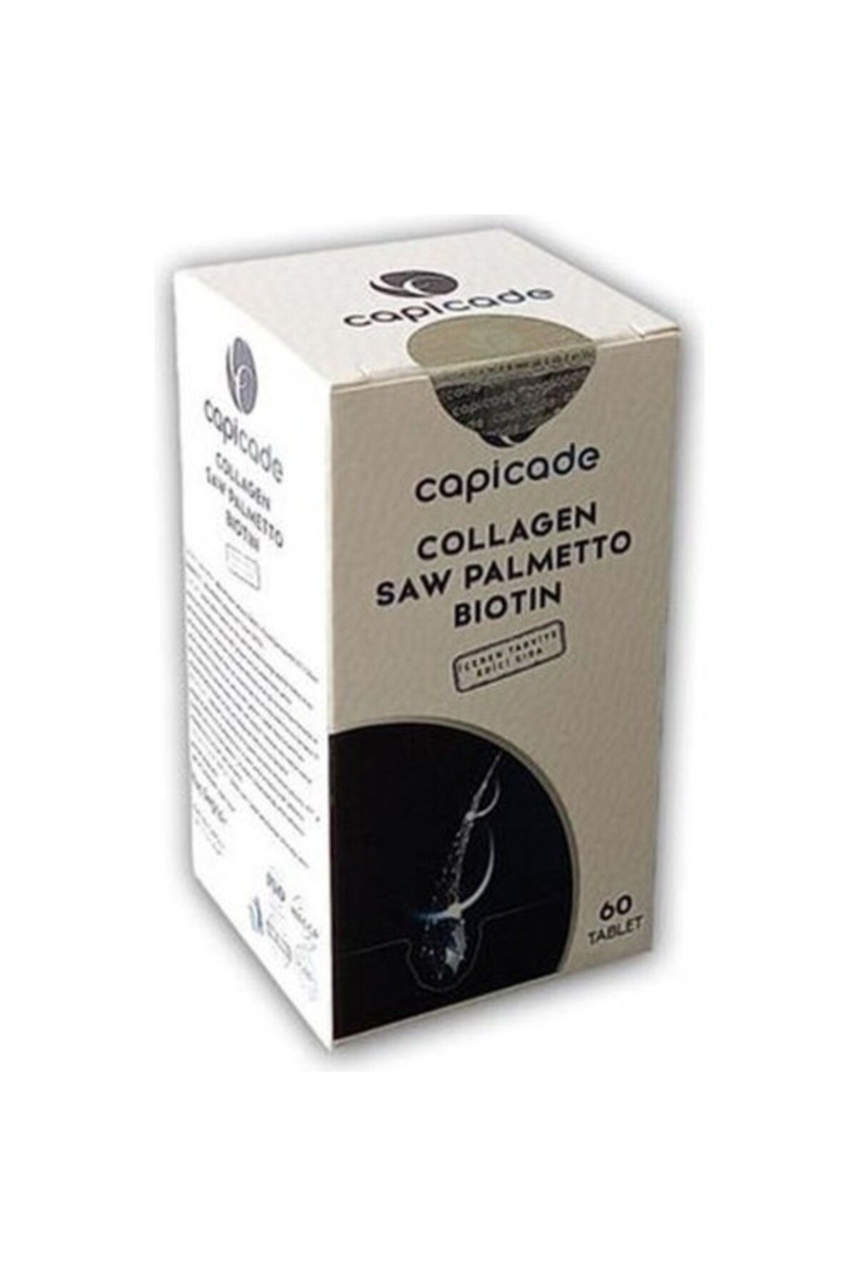 Capilactif Capicade Collagen Saw Palmetto Biotin 60 Tablet