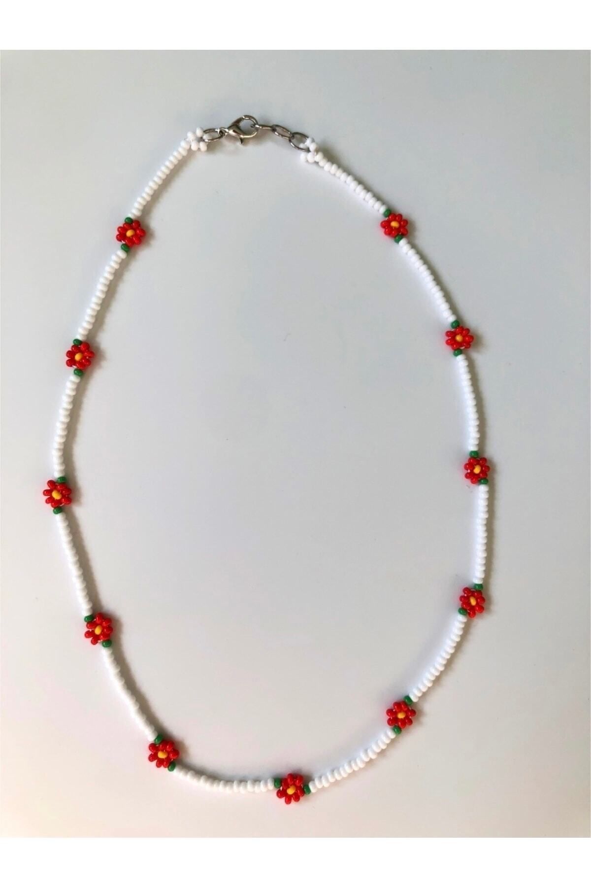 Handmade Minimal Papatya Kolye