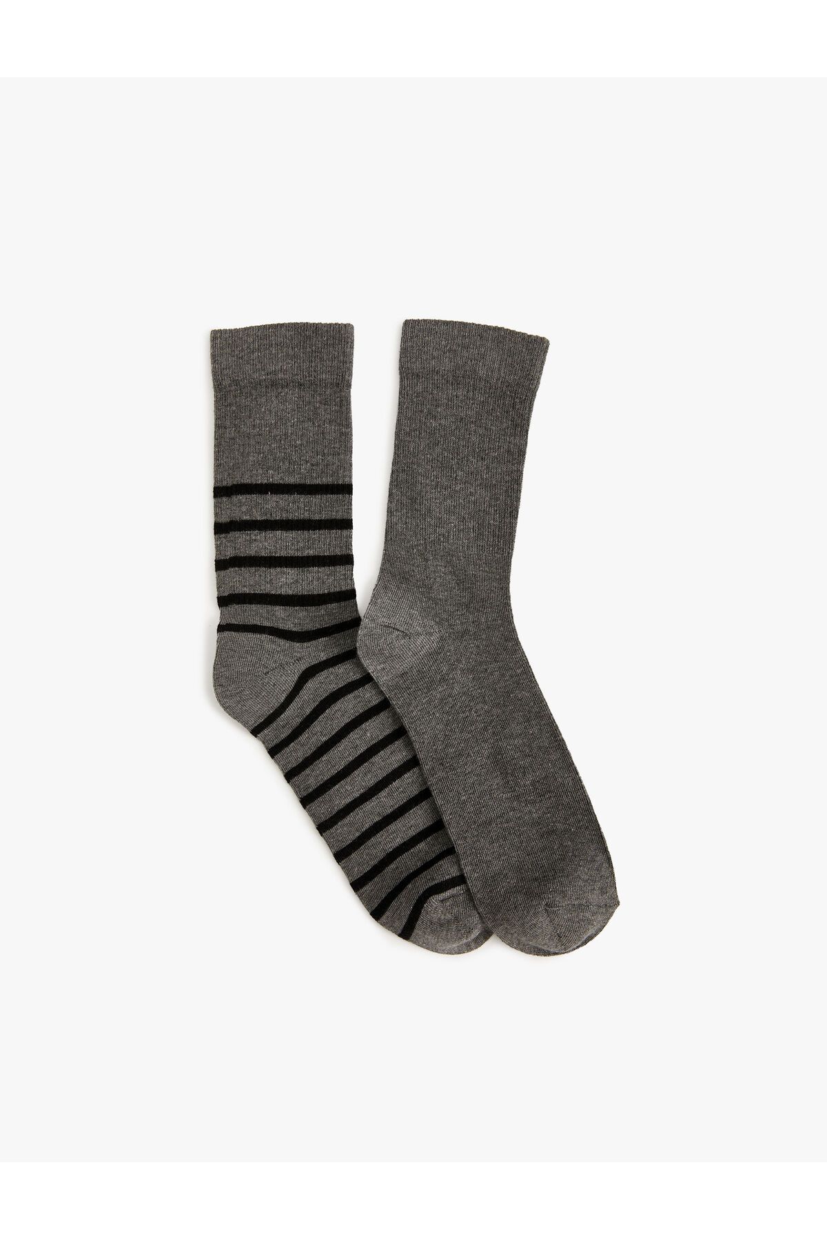 Koton Çizgili Soket Çorap Seti 2'li