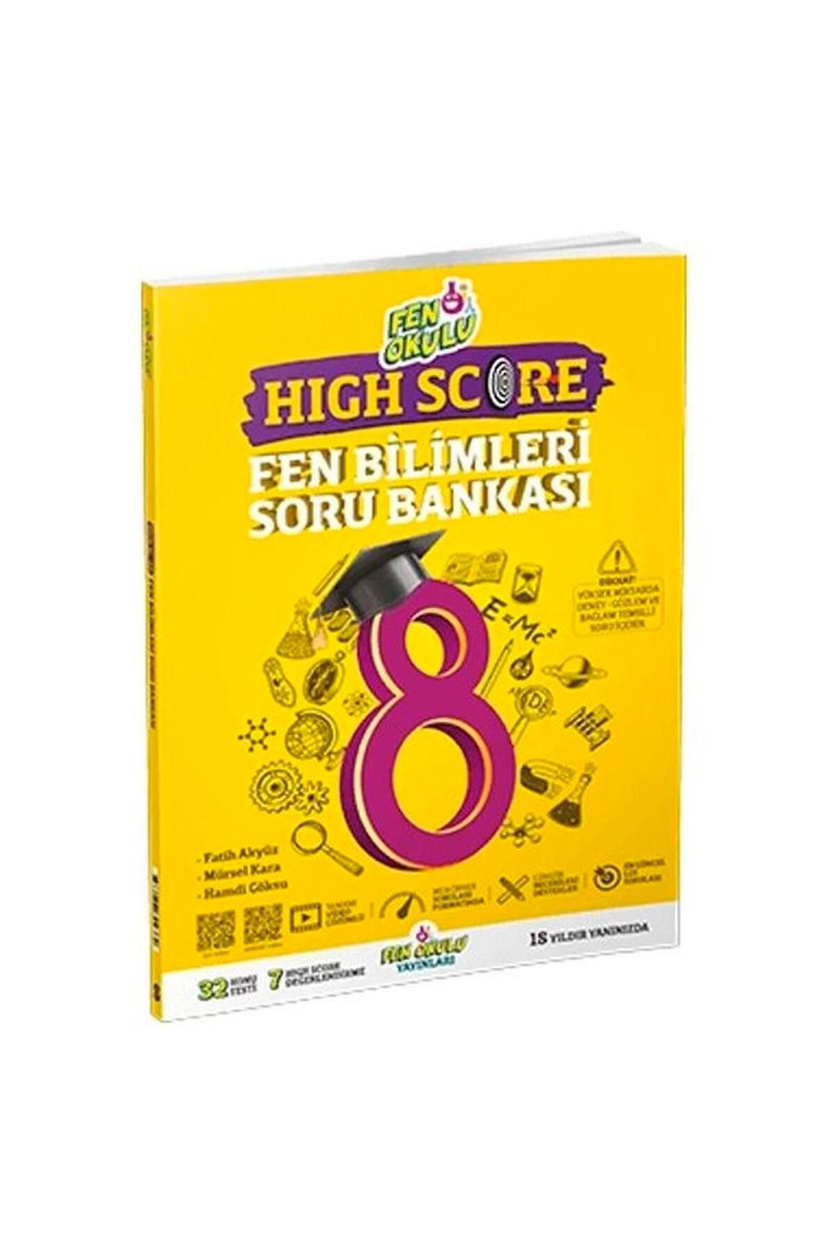 Fen Okulu Yayınları 8. Sınıf Lgs High Score Fen Bilimleri Soru Bankası 2021-2022