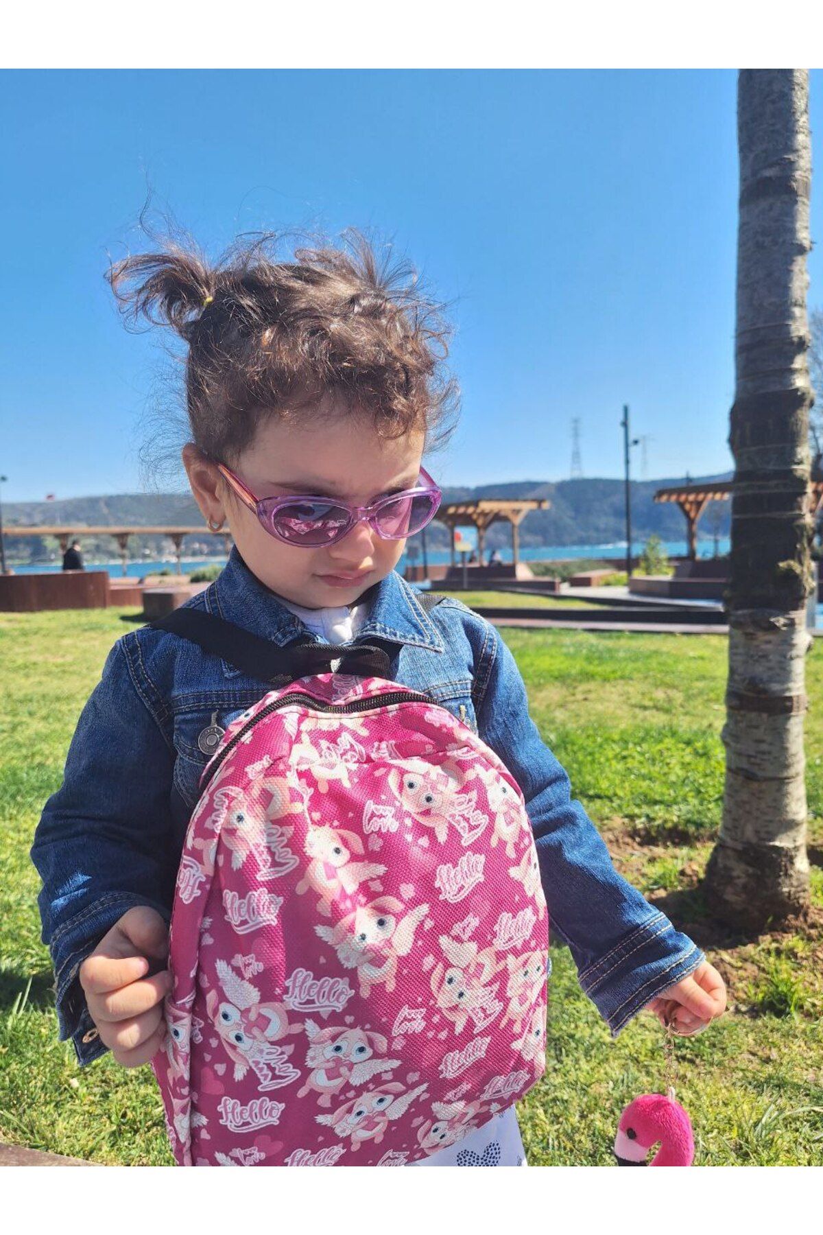 YAFES dijital baskılı çocuk çantası