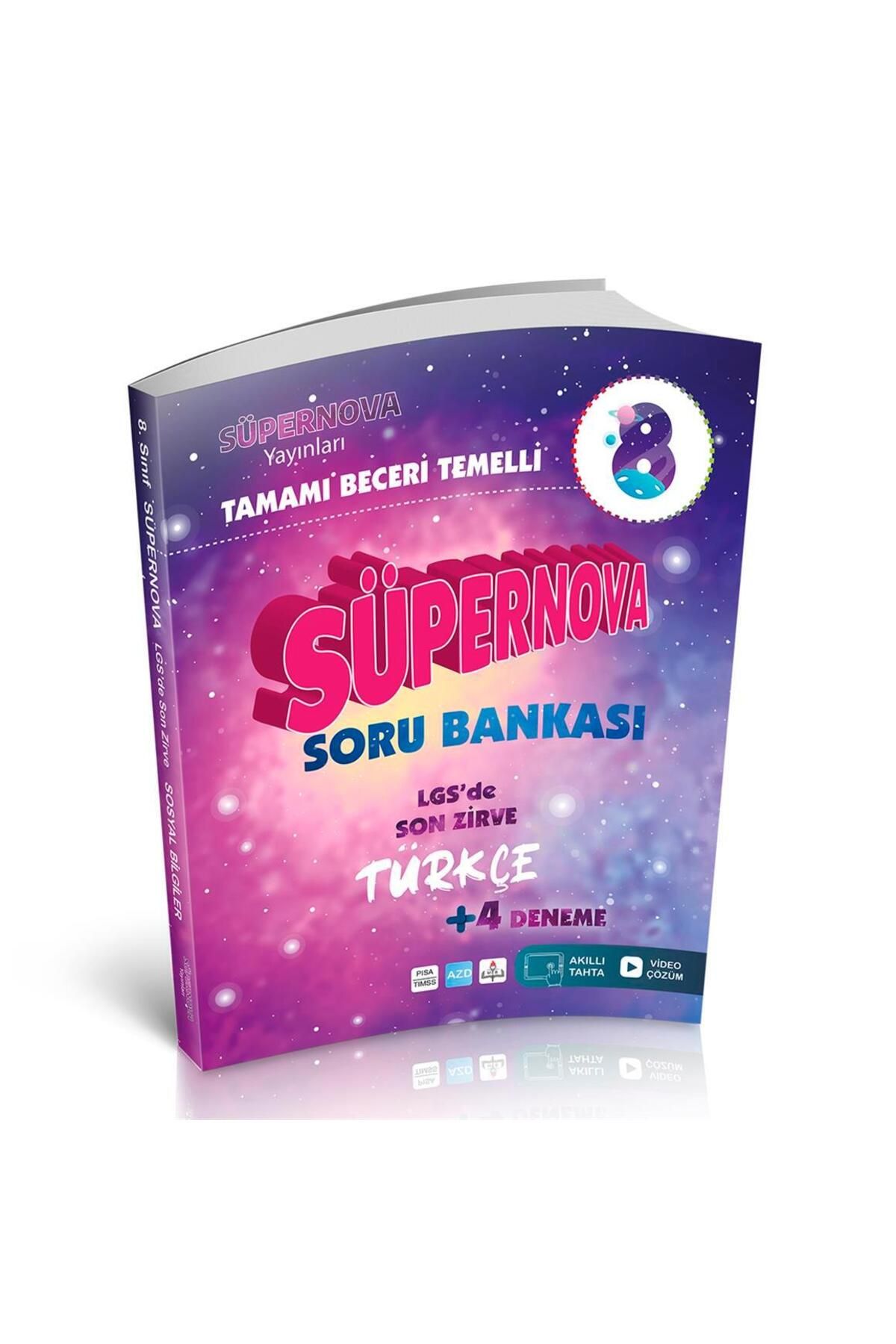Artı Zeka Yayınları 8.sınıf Türkçe Tamamı Beceri Temelli Soru Bankası