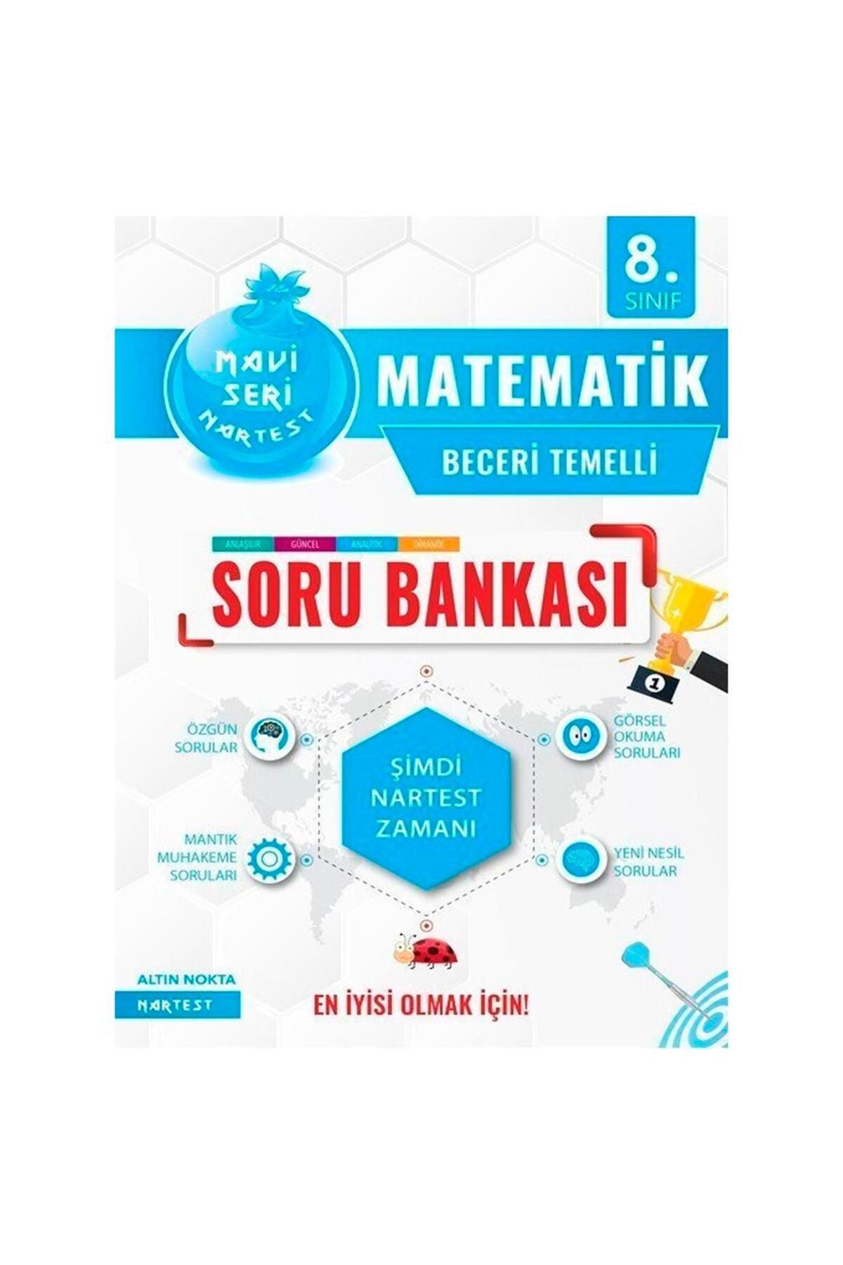 Nartest Yayınları 8. Sınıf Matematik Mavi Soru Bankası
