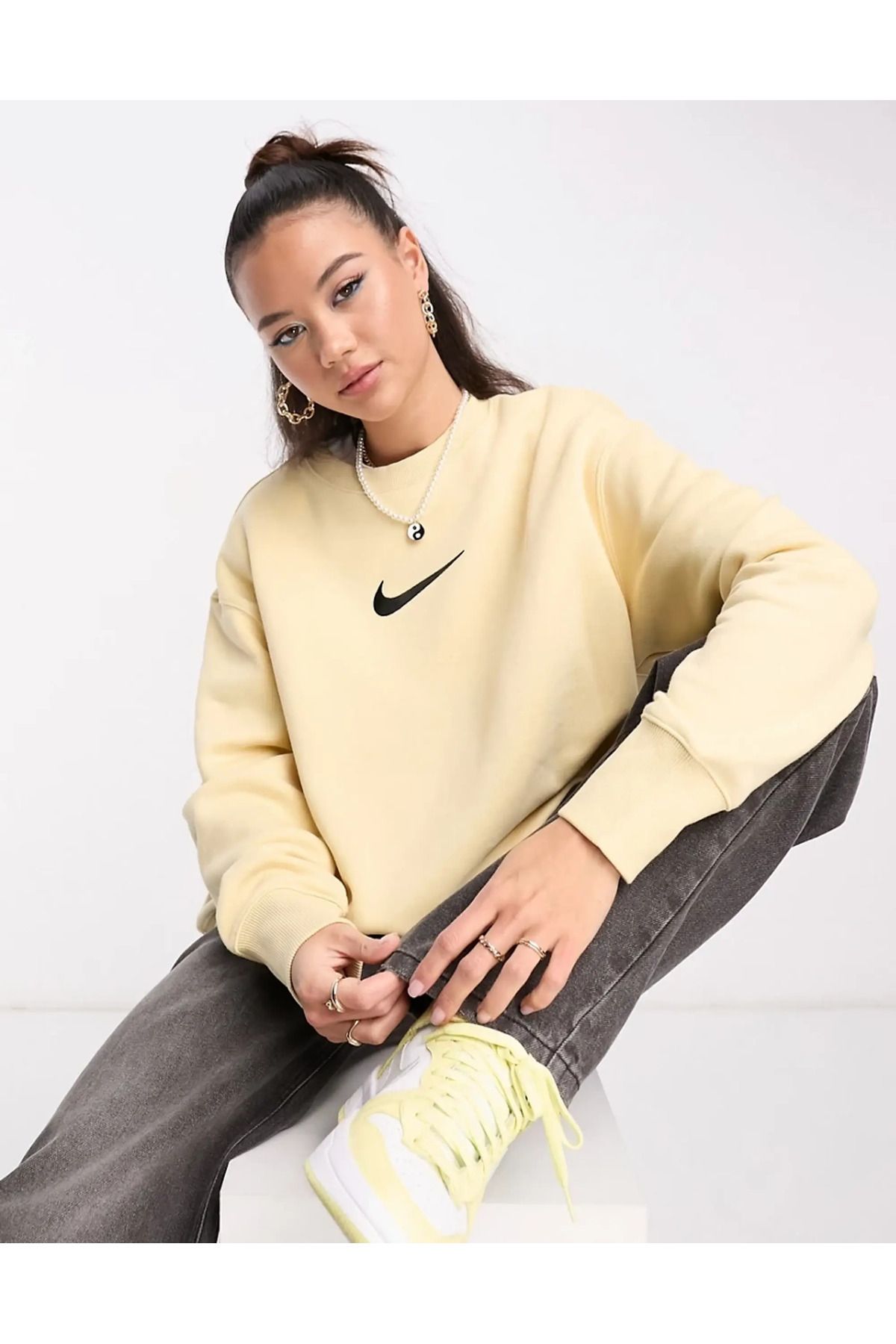 Nike Sportswear Oversized Fleece Kadın Sweatshirt