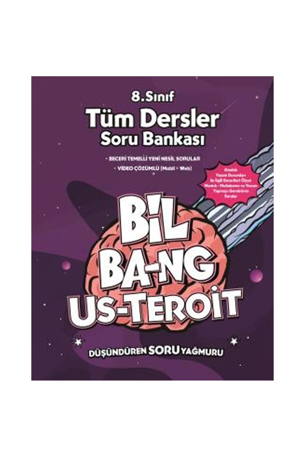 Kültür Yayınları Kültür Yayınları 8. Sınıf Tüm Dersler Bil Bang Us-teroit Soru Bankası