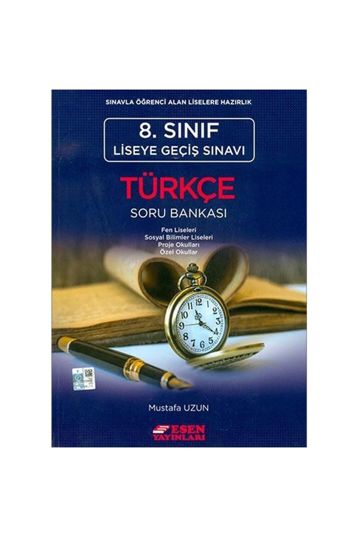 Esen Yayınları 8. Sınıf Lgs Türkçe Soru Bankası