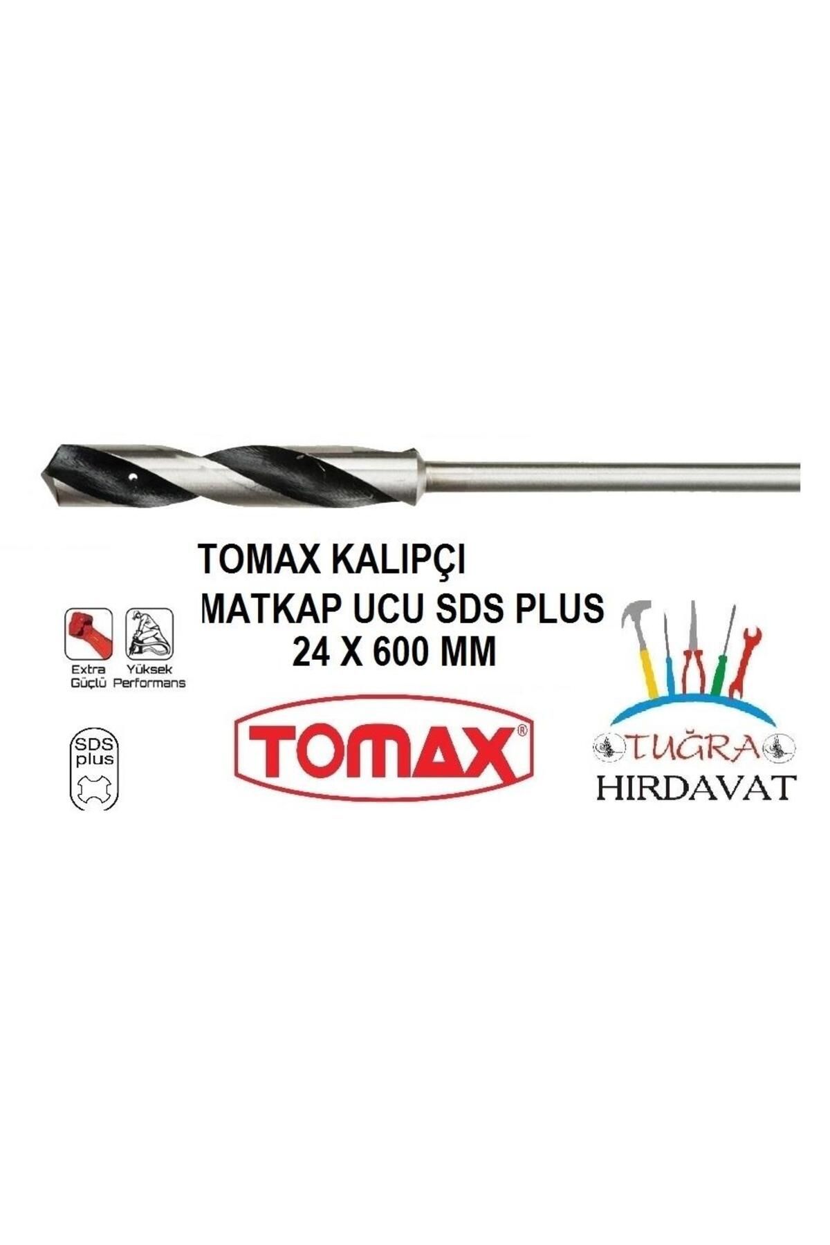 Tomax Sds Plus Inşaat Kalıpçı Matkap Ucu 24x600