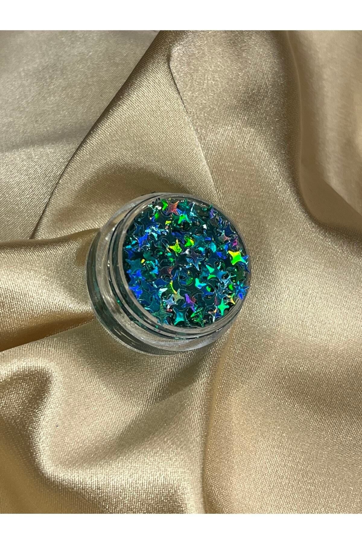 Serashine Jel Kıvamında Parlak Glitter Turquoise Point