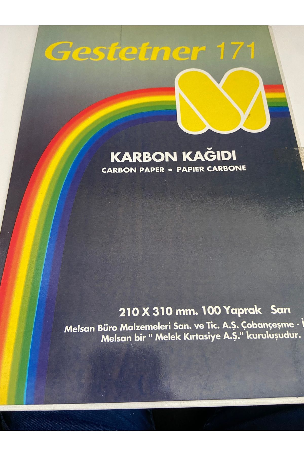 GESTETNER KARBON KAĞIDI SARI 100 LÜ