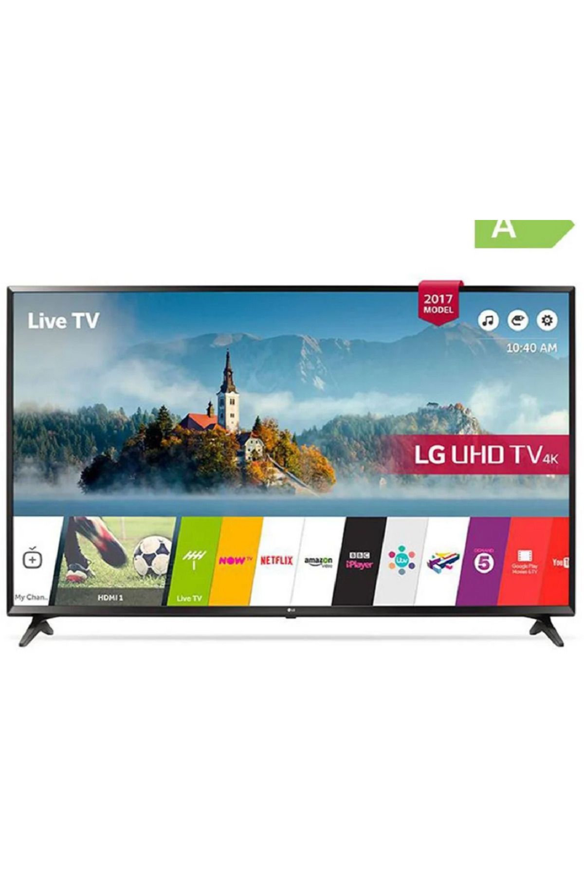 LG 43UJ630V 43'' (108 CM)TEŞHİR(YENİLENMİŞ) 4K UHD webOS 3.5 SMART TV,DAHİLİ UYDU ALICI