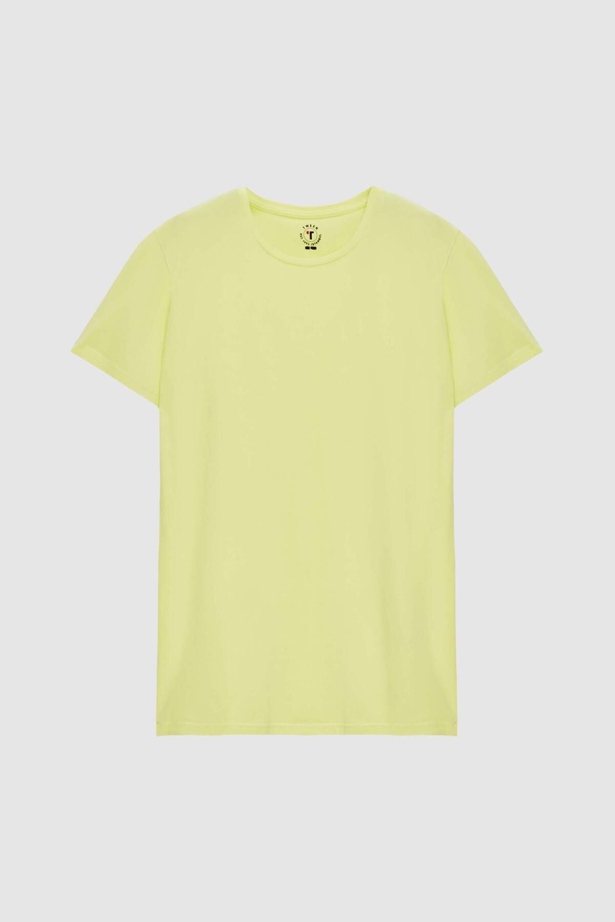 Tween Lime Pamuklu Likralı T-shirt
