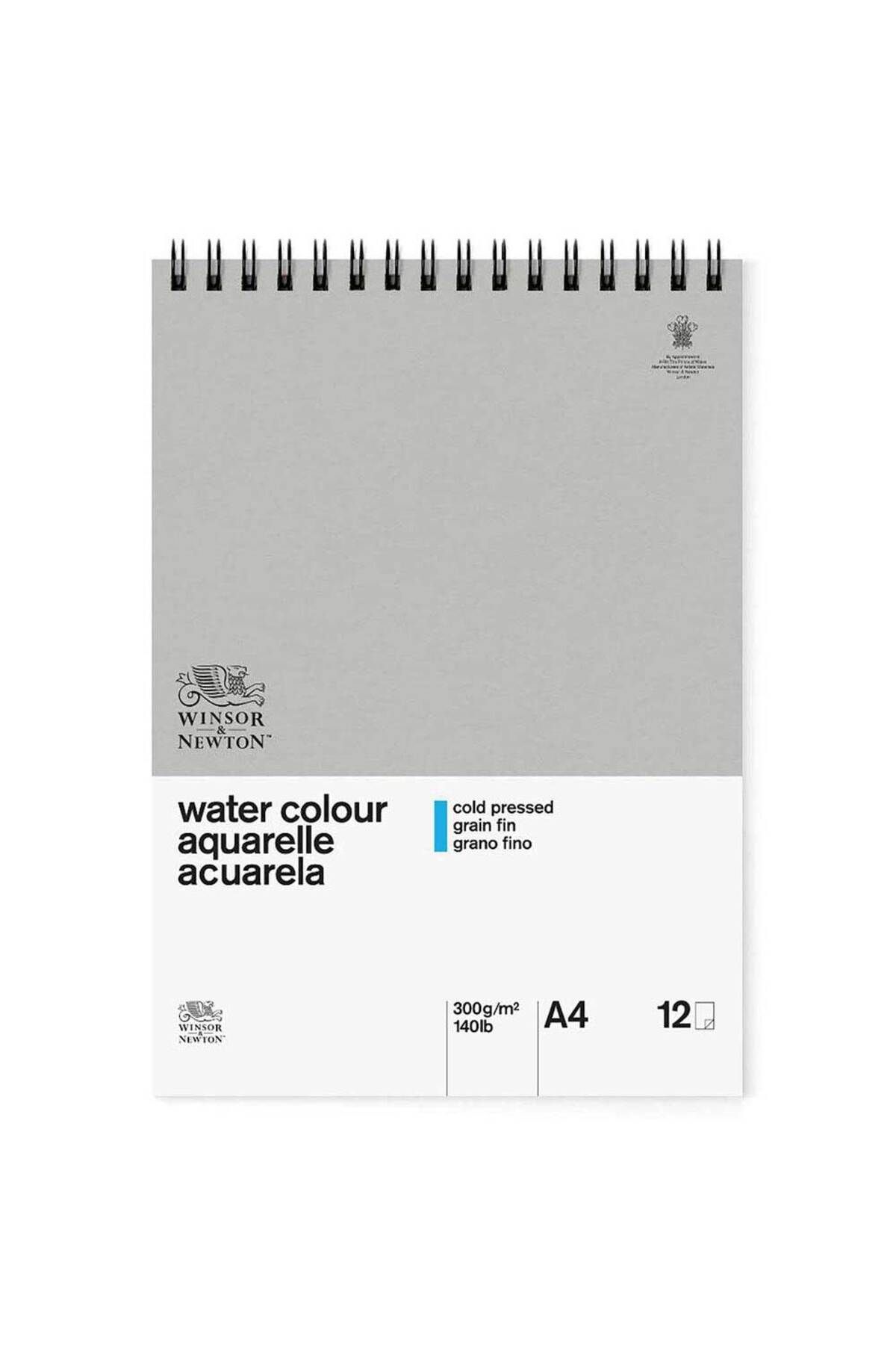 Winsor Newton W&N Classic Watercolour Pad Cold Pressed 300gr Spiralli Sulu Boya Bloknotu 12 Sayfa A4 (21x29.7cm)