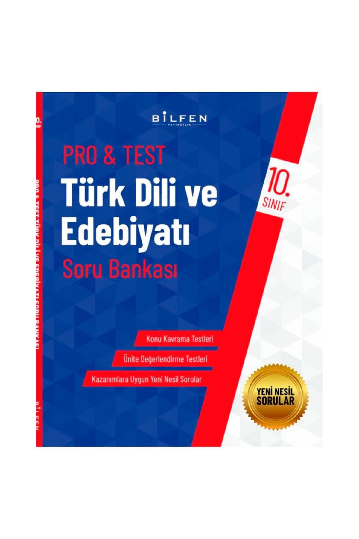 Bilfen Yayıncılık Bilfen Yayınları 10. Sınıf Türk Dili Ve Edebiyatı Protest Soru Bankası