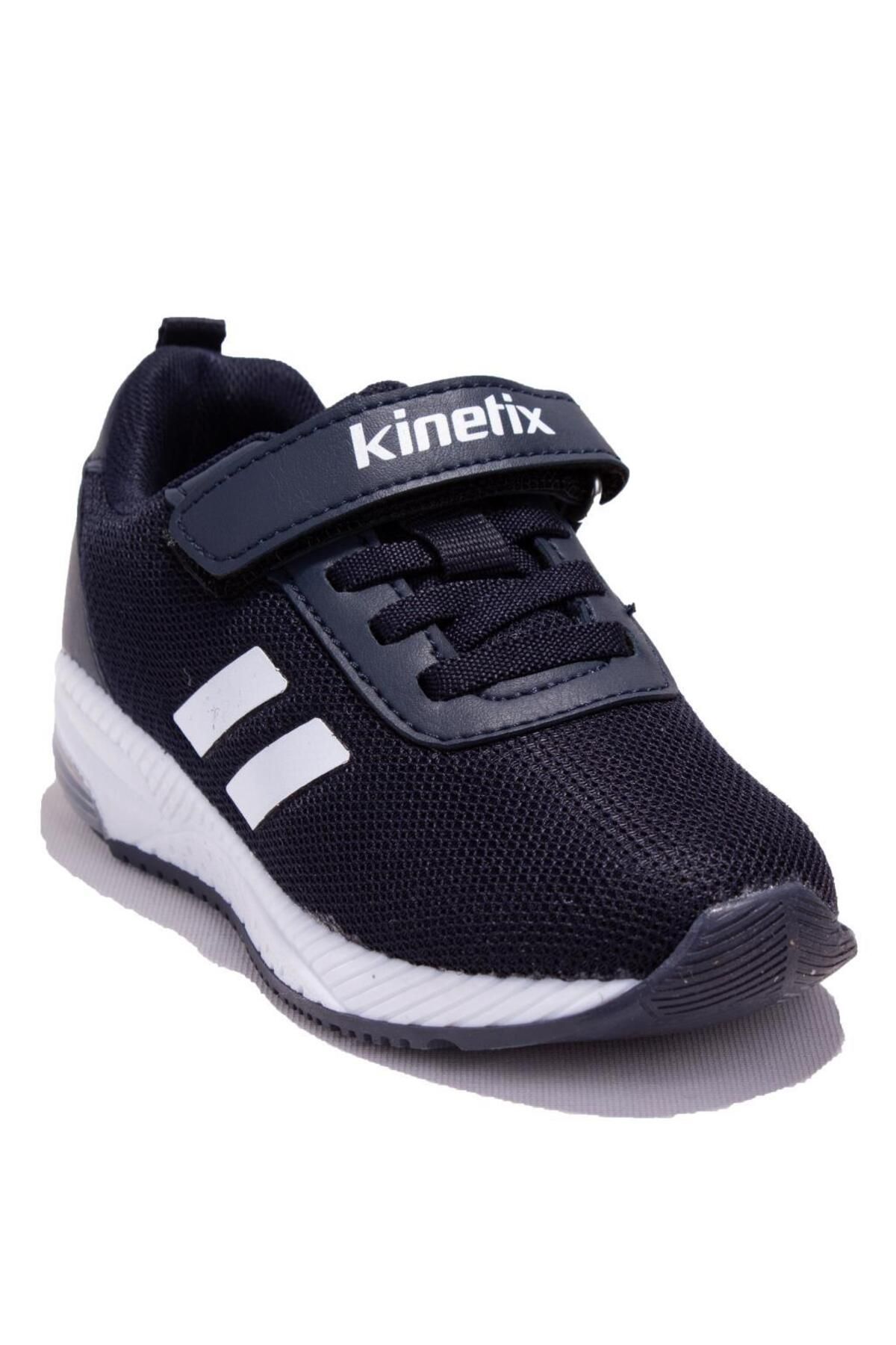 Kinetix Korper Iı Lacivert Beyaz Ortopedik Günlük Işıklı Erkek Çocuk Spor Ayakkabı