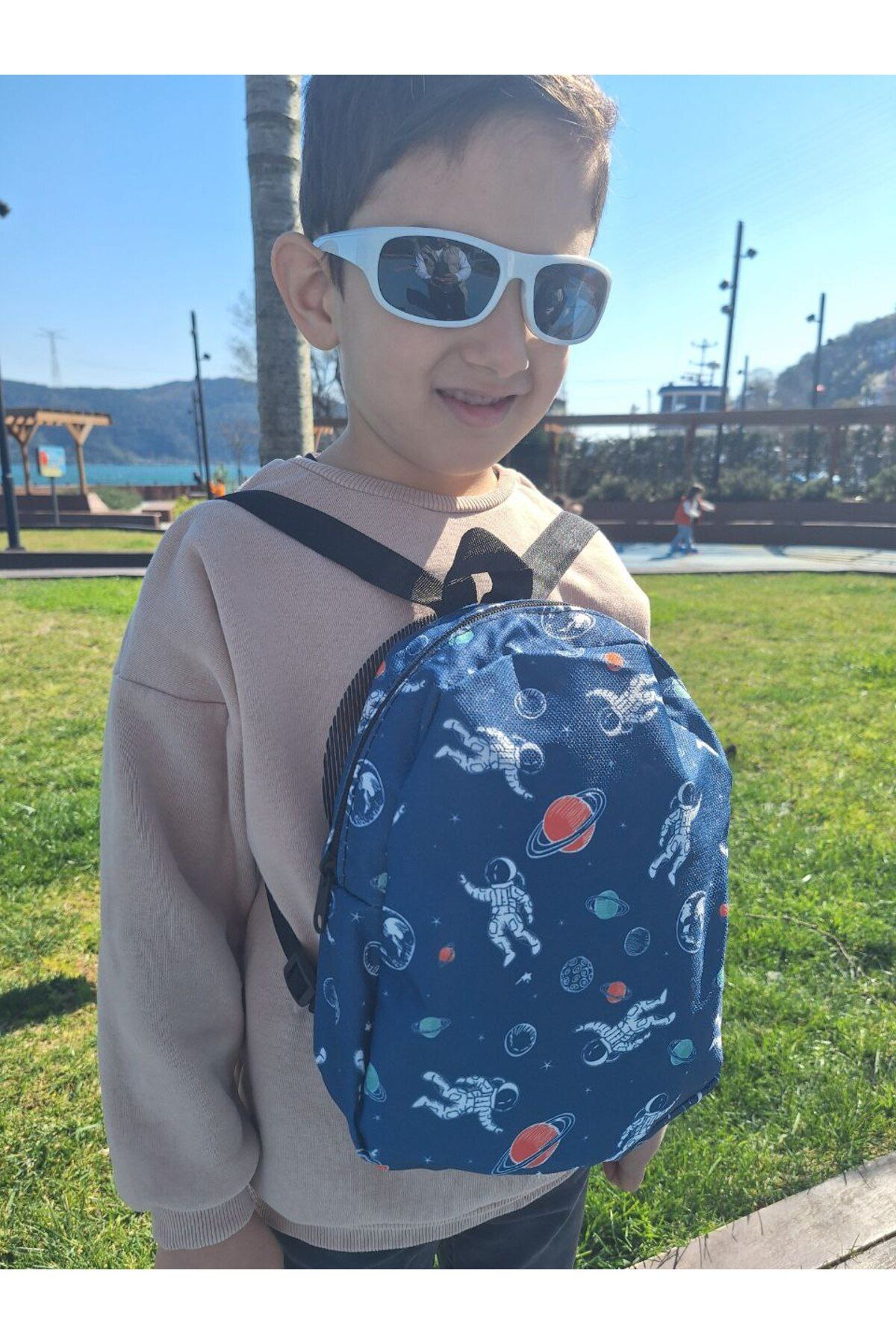 YAFES dijital baskılı çocuk çantası