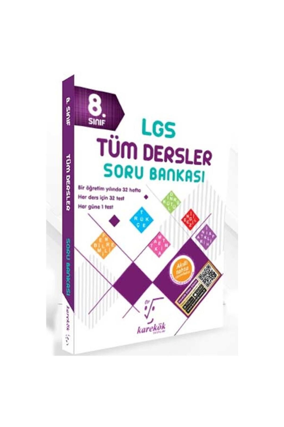 Karekök Yayınları 8.sınıf Lgs Tüm Dersler Soru Bankası