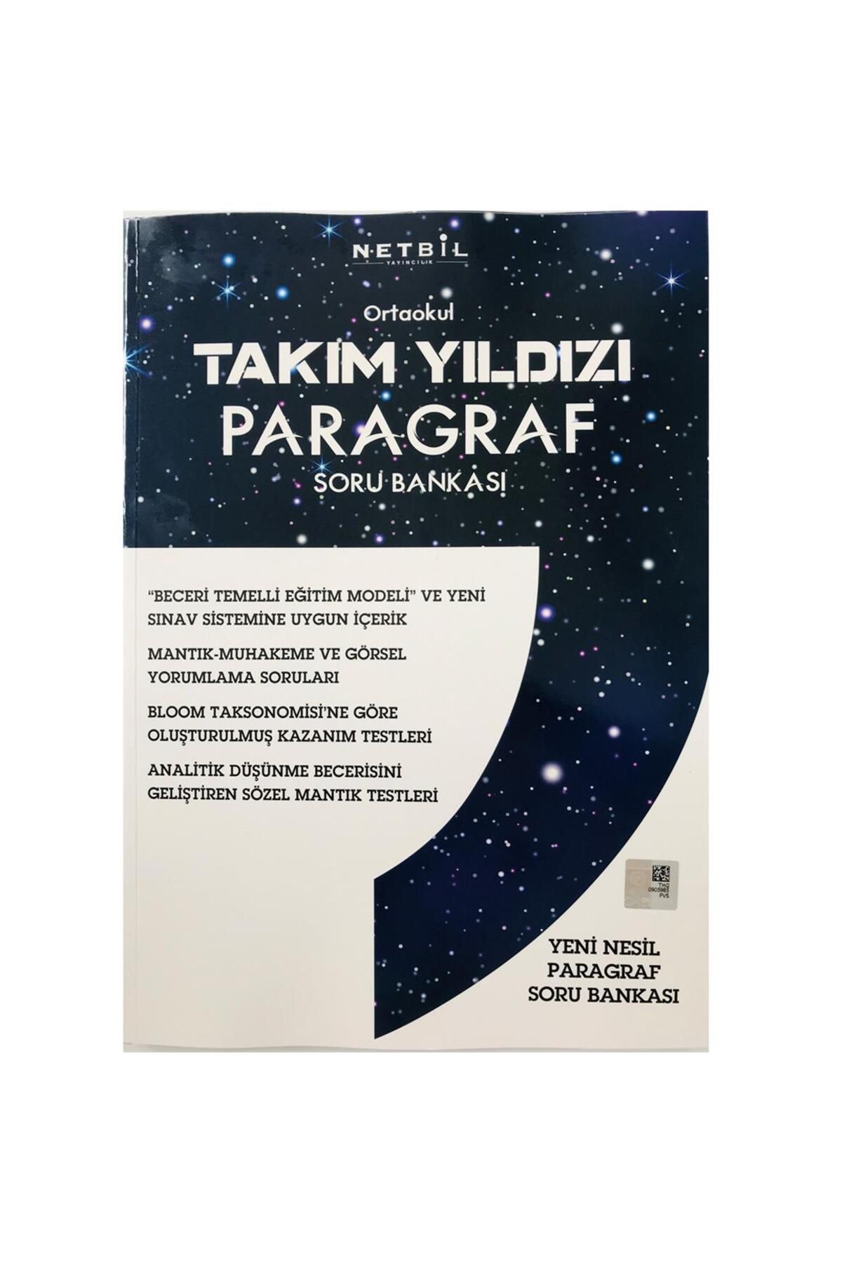 Netbil Yayınları Ortaokul Takım Yıldızı Paragraf Soru Bankası