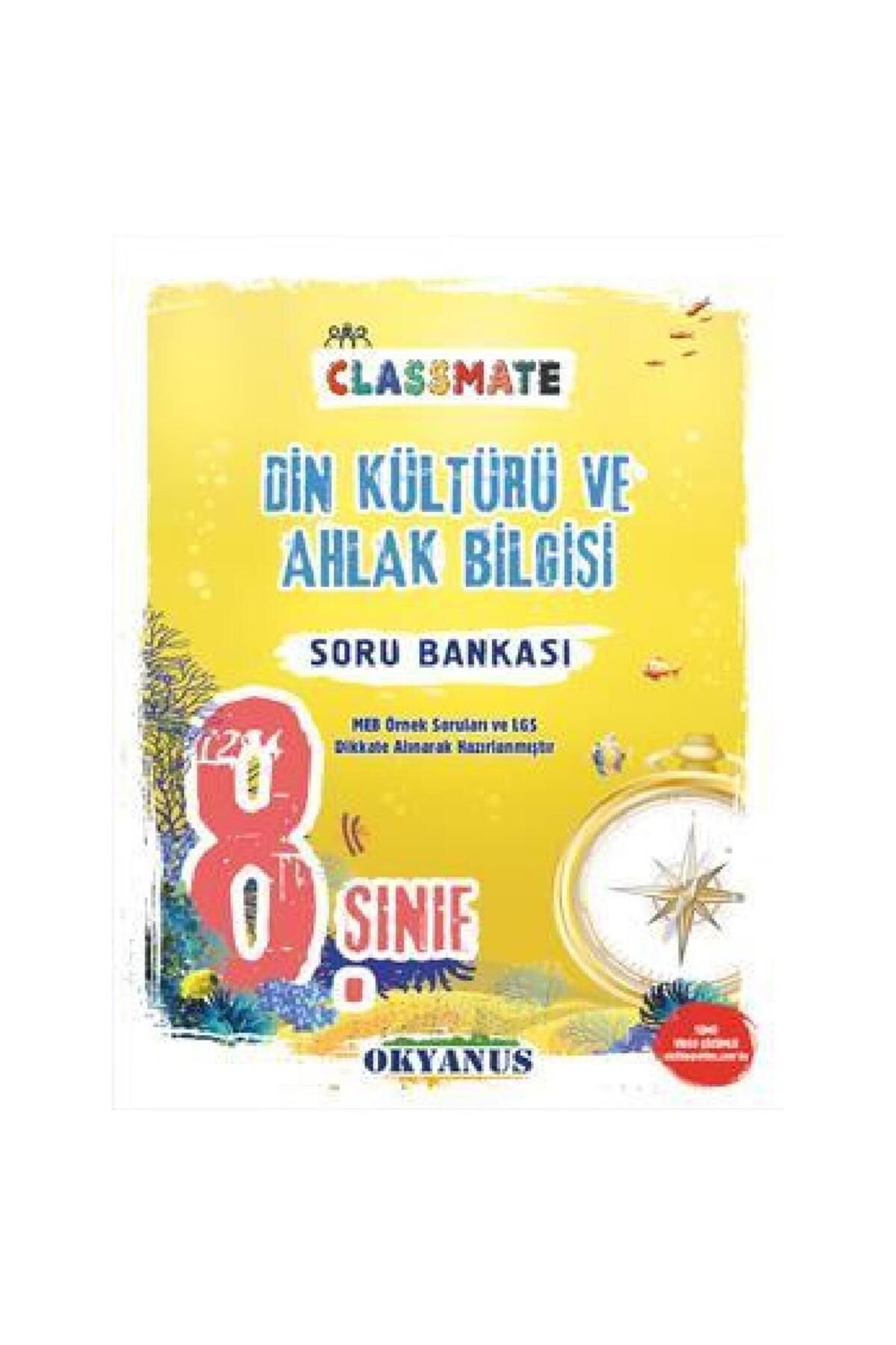 Okyanus Yayınları 8. Sınıf Classmate Din Kültürü Ve Ahlak Bilgisi Soru Bankası