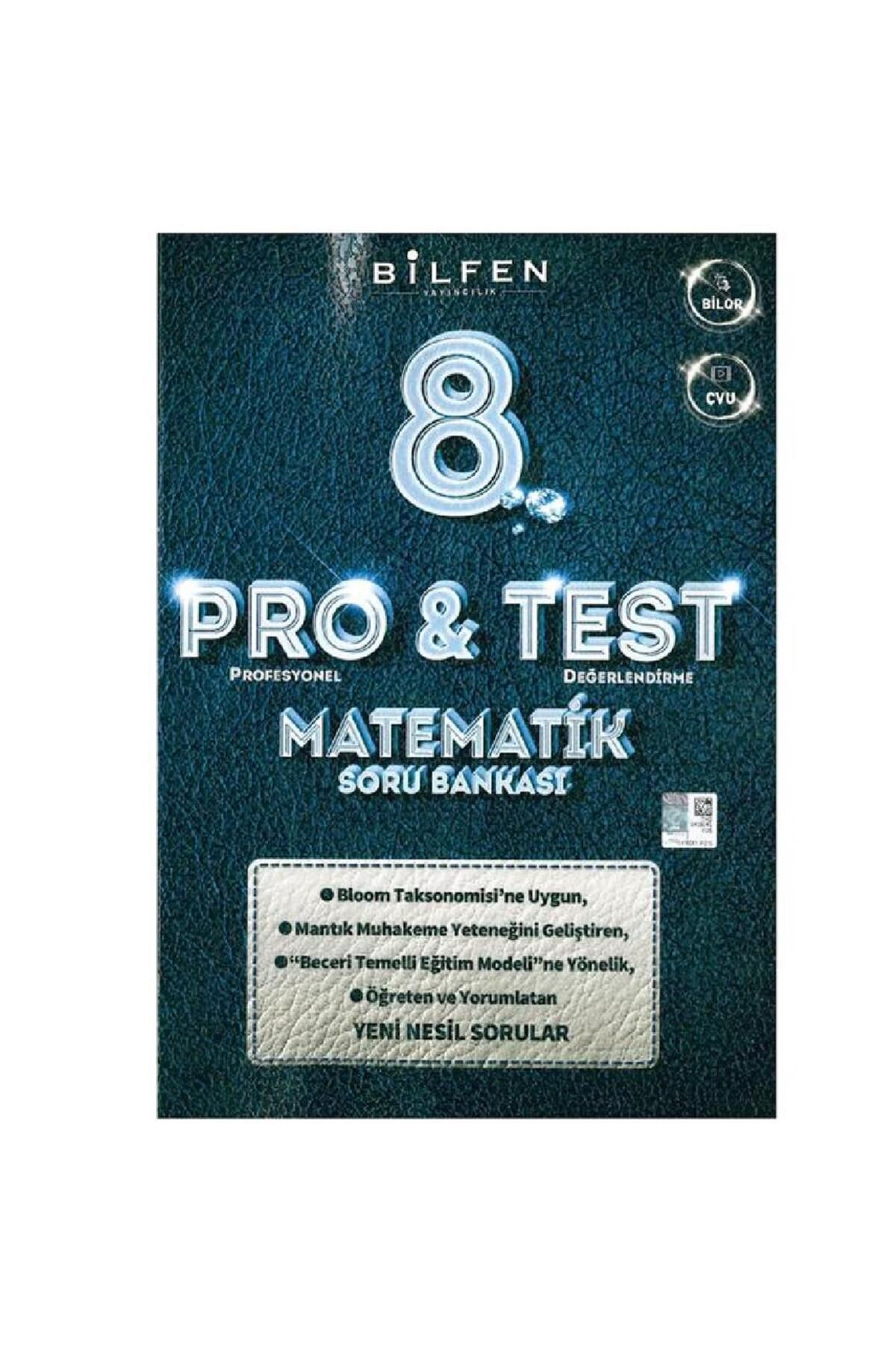 Bilfen Yayıncılık Bilfen Yayınları 8. Sınıf Matematik Pro&test Soru Bankası
