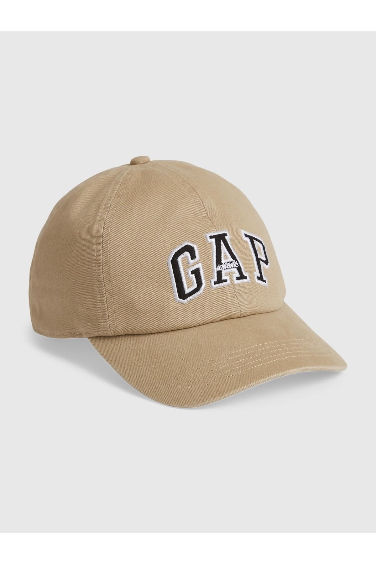 GAP Erkek Bej Gap Logo Beyzbol Şapkası