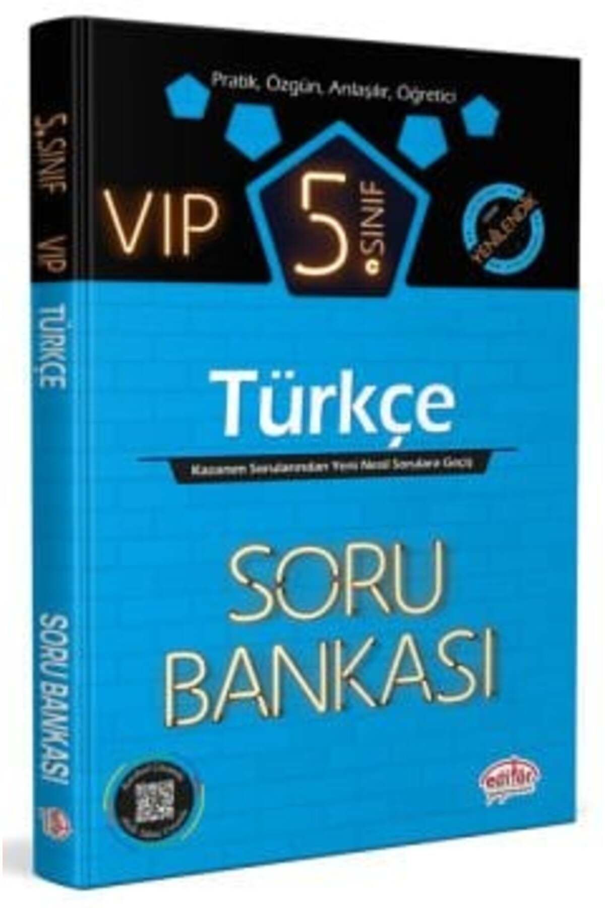 Editör Yayınevi 5. Sınıf Vıp Türkçe Soru Bankası -