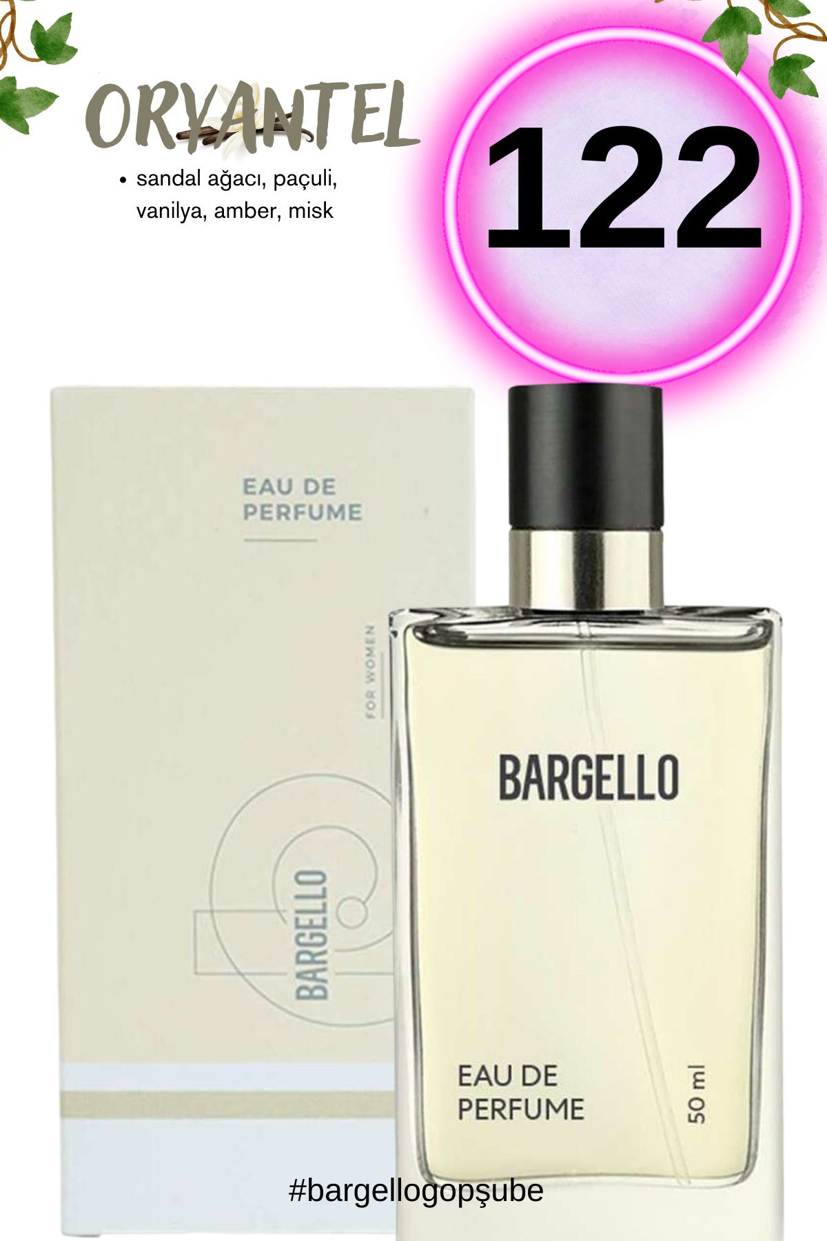 Bargello 122 Oriental Kadın Parfüm 50 Ml Edp