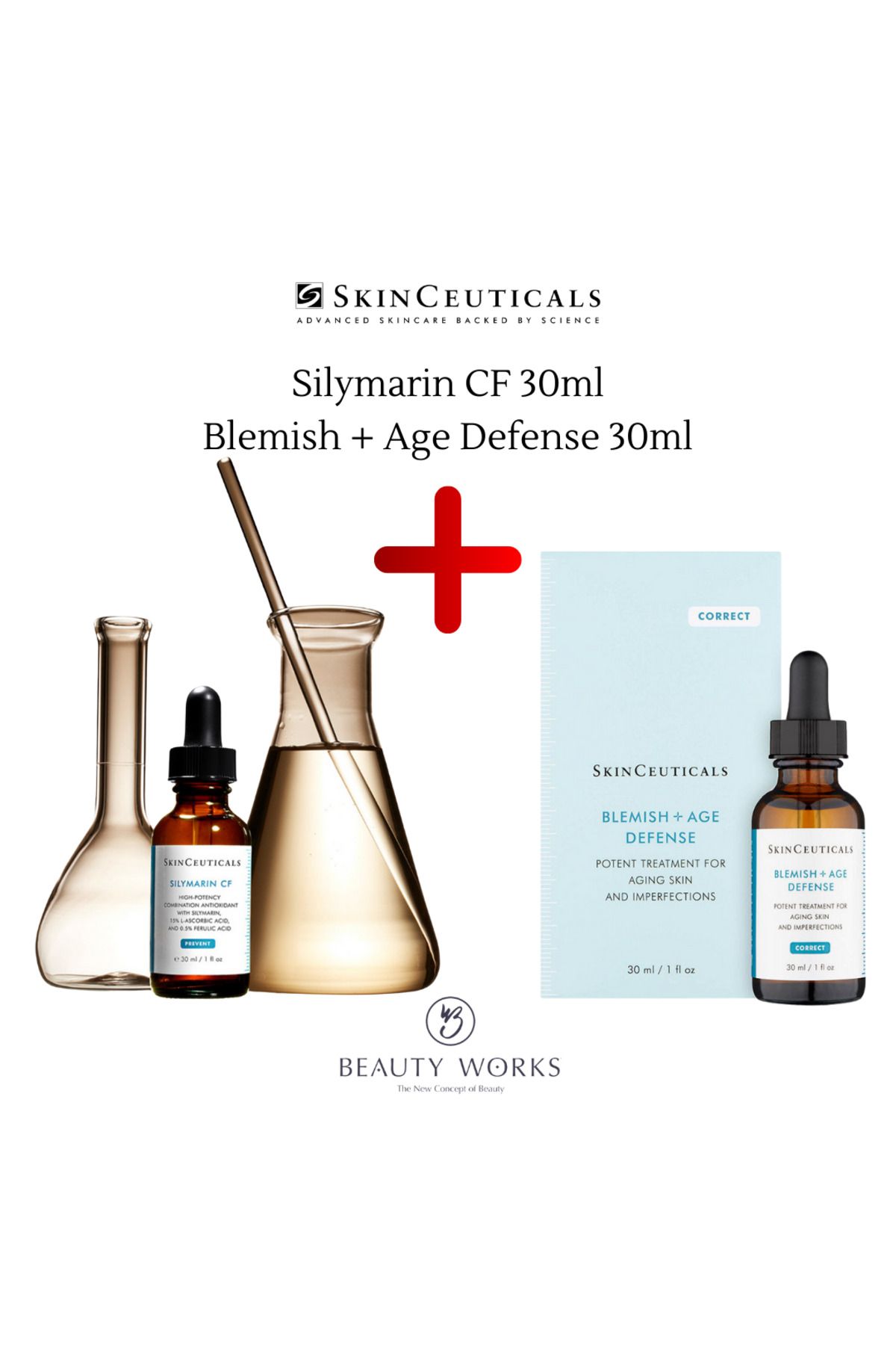 Skinceuticals BLEMISH AGE DEFENSE 30ml + SILYMARIN CF 30ml