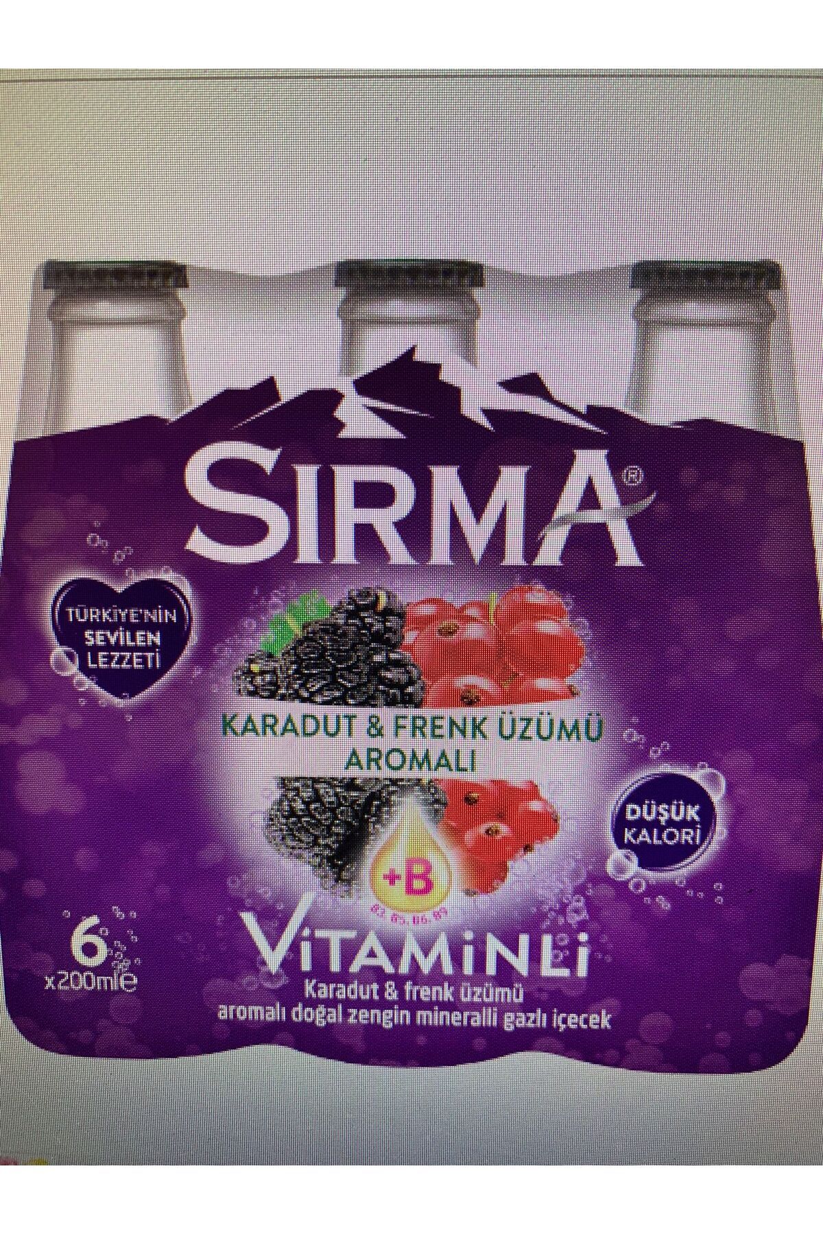 Sırma SIRMA KARADUTLU SODA 6'LI 200ML