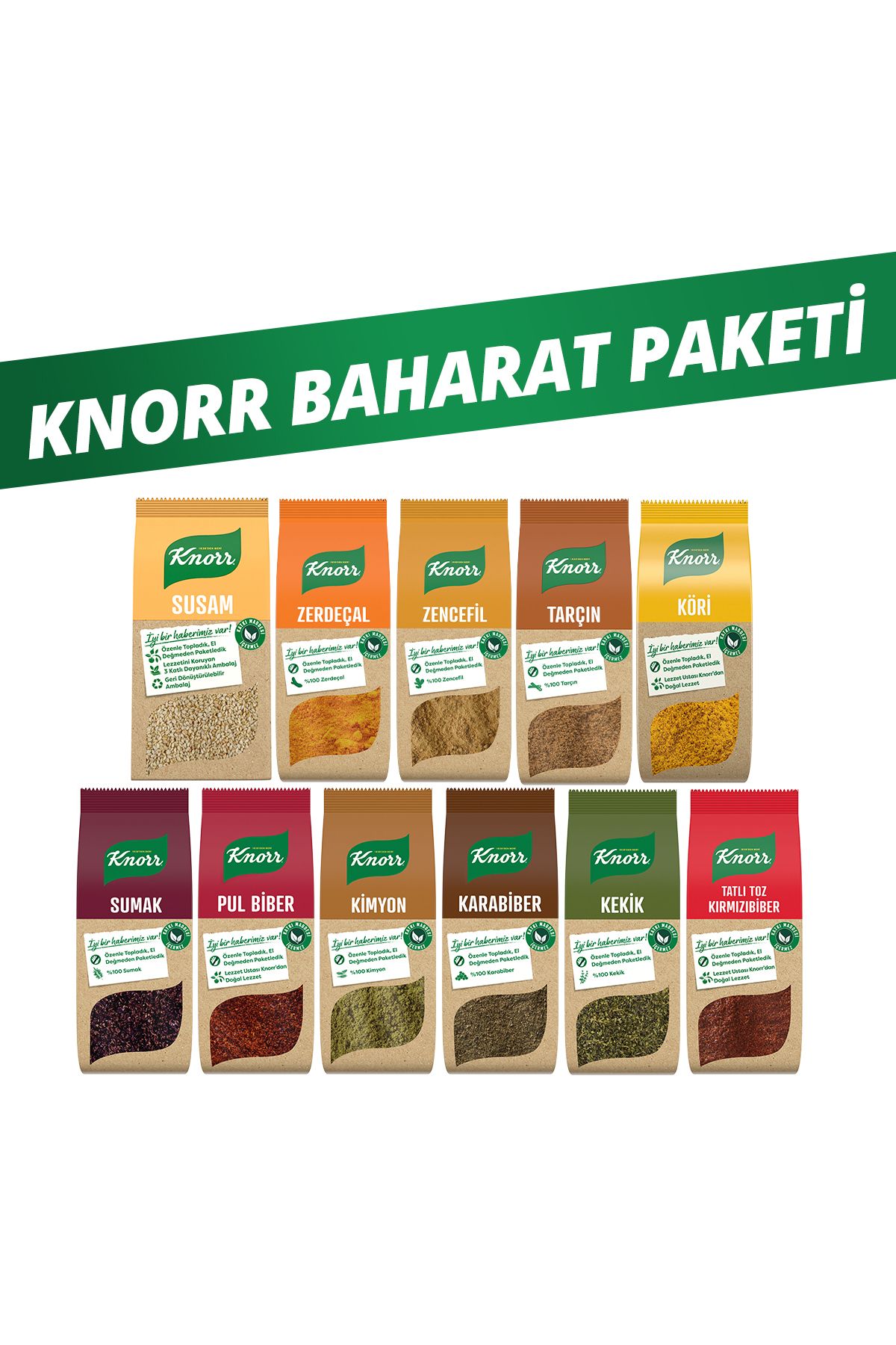 Knorr Baharat Ailesi 11li Paket