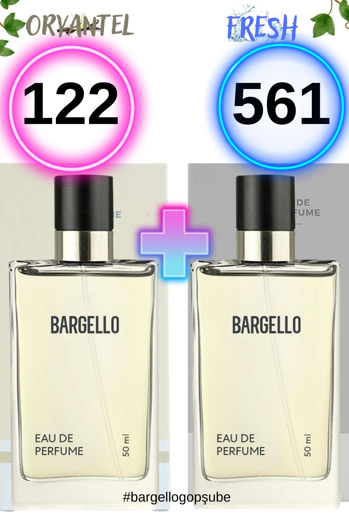 Bargello Parfüm Seti 122 Oriental + 561 Oriental 50 Ml Edp