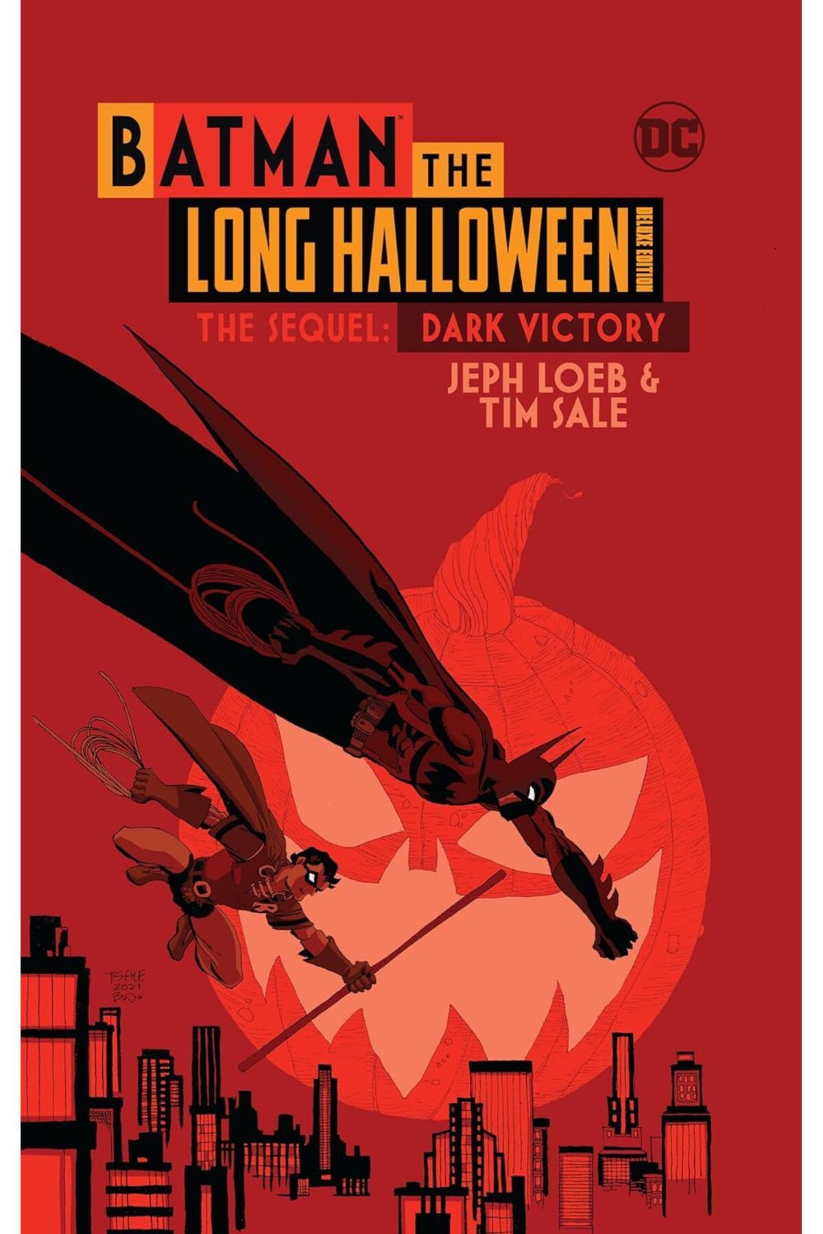 MARVEL Batman The Long Halloween: The Sequel: Dark Victory (The Deluxe Edition) - Jeph Loeb, Tim Sale