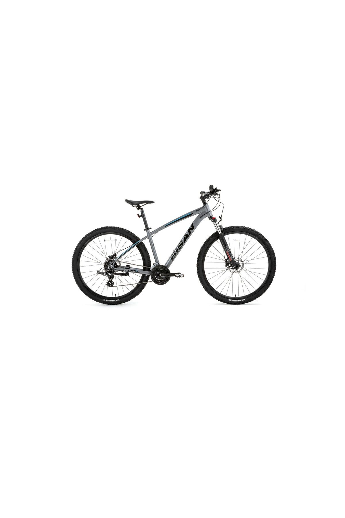 Bisan Mtx 7300 29 Jant 24 Vites Dağ Bisikleti 43cm Metalik Gri-mavi