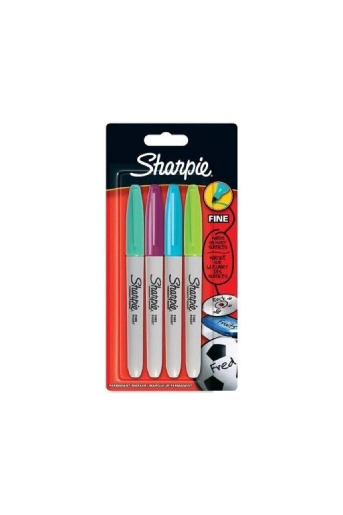 Sharpie Canlı Renkler 4'lü Set