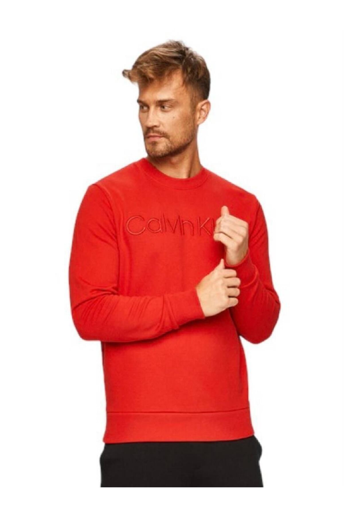 Calvin Klein Organic Cotton Relaxed Spacer Sweatshirt