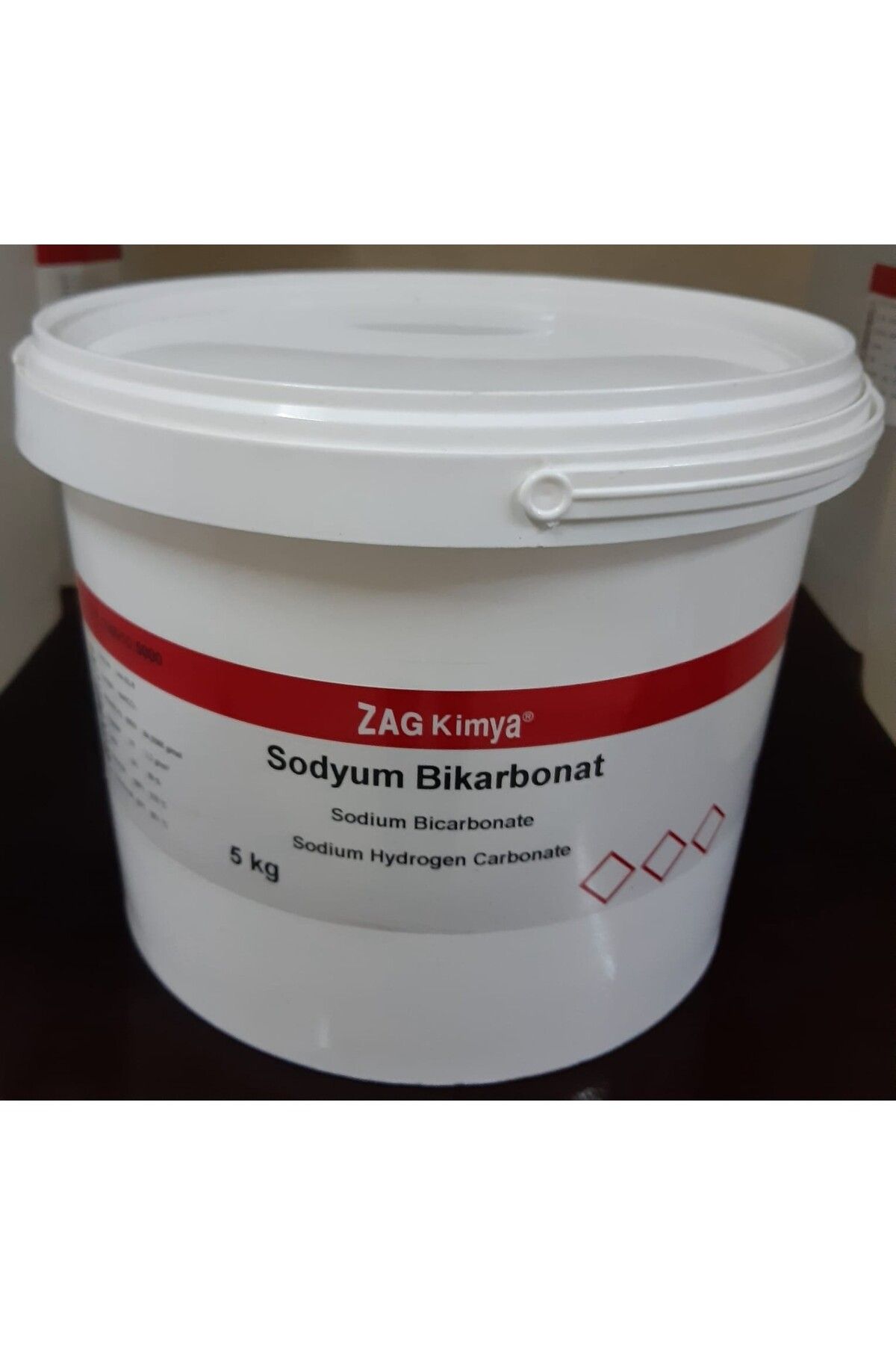 ZAG KİMYA Sodyum Bikarbonat %99 (Teknik Kalite) - 5 kg