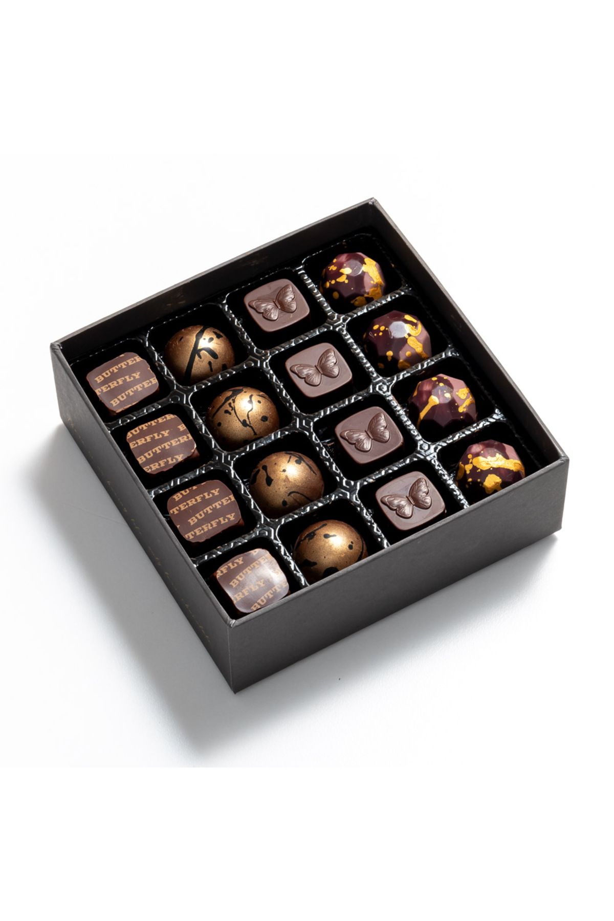 BUTTERFLY 16'lı Keşif Koleksiyon Çikolata Kutusu - Bayram Çikolatası