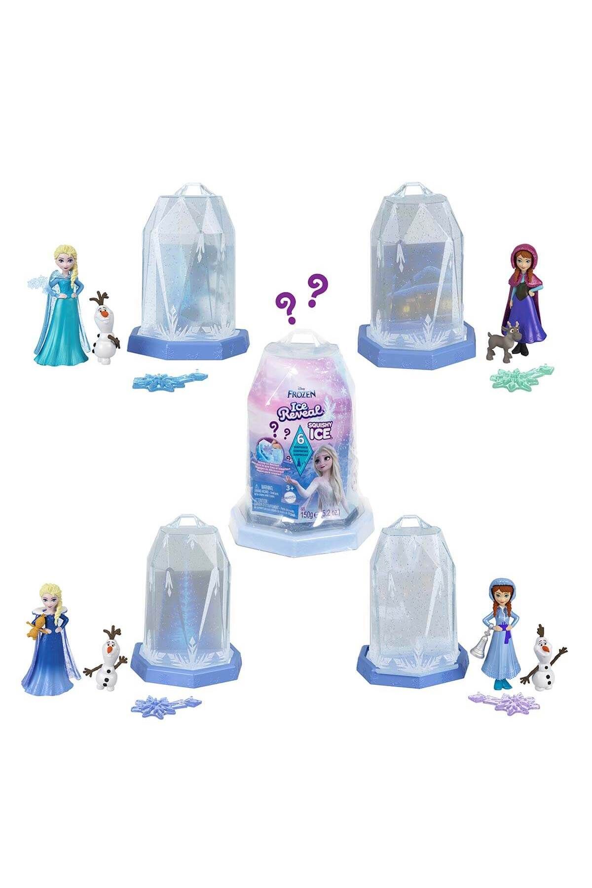 DİSNEY Disney Karlar Ükesi Snow Reveal Renk Değiştiren Prenses Bebekler Sürpriz Paket HRN77