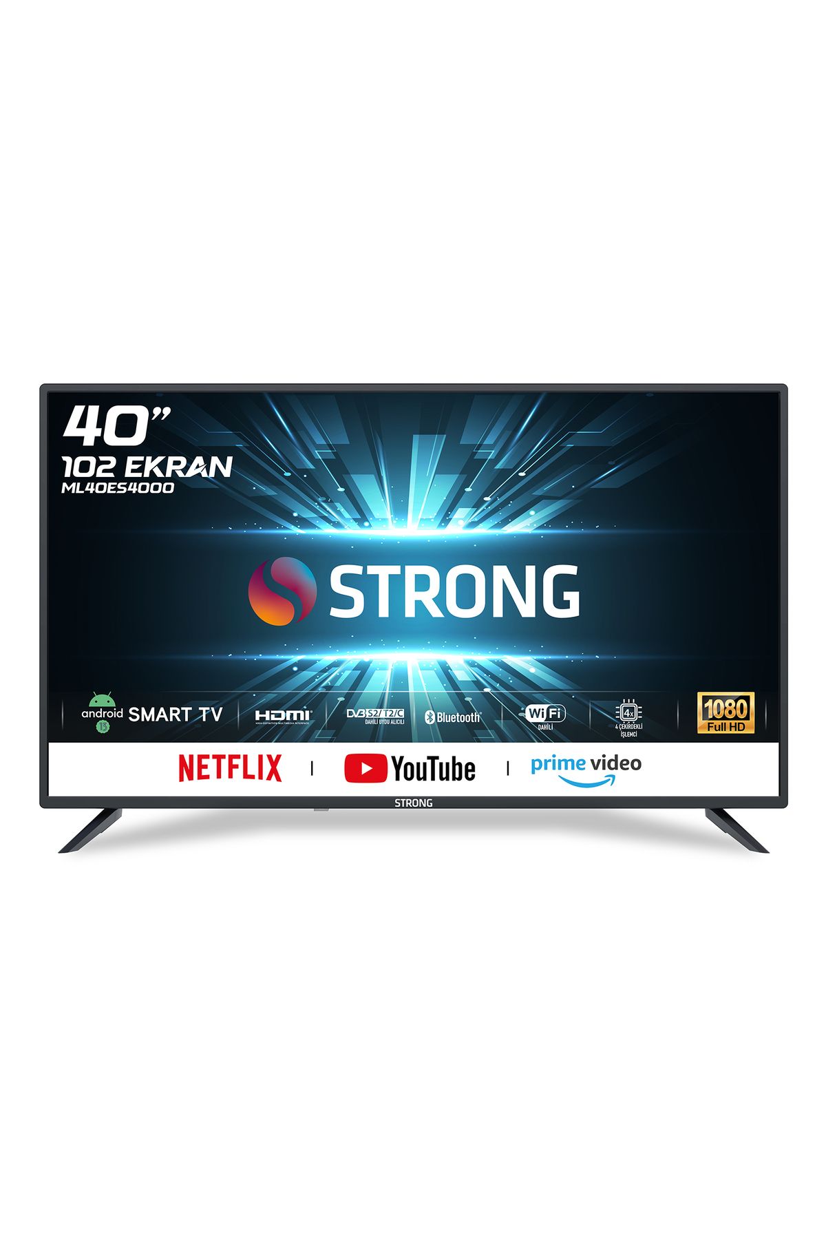 Strong Ml40es4000 40’’ 102cm Ekran Full Hd Android Smart Led Tv - Dahili Uydu Alıcılı