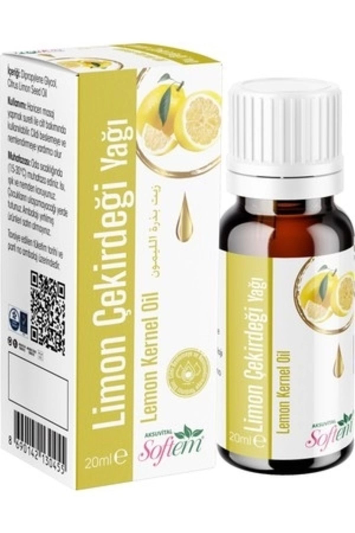 Aksu Vital SFT Limon Çekirdeği Yağı - 20 ml