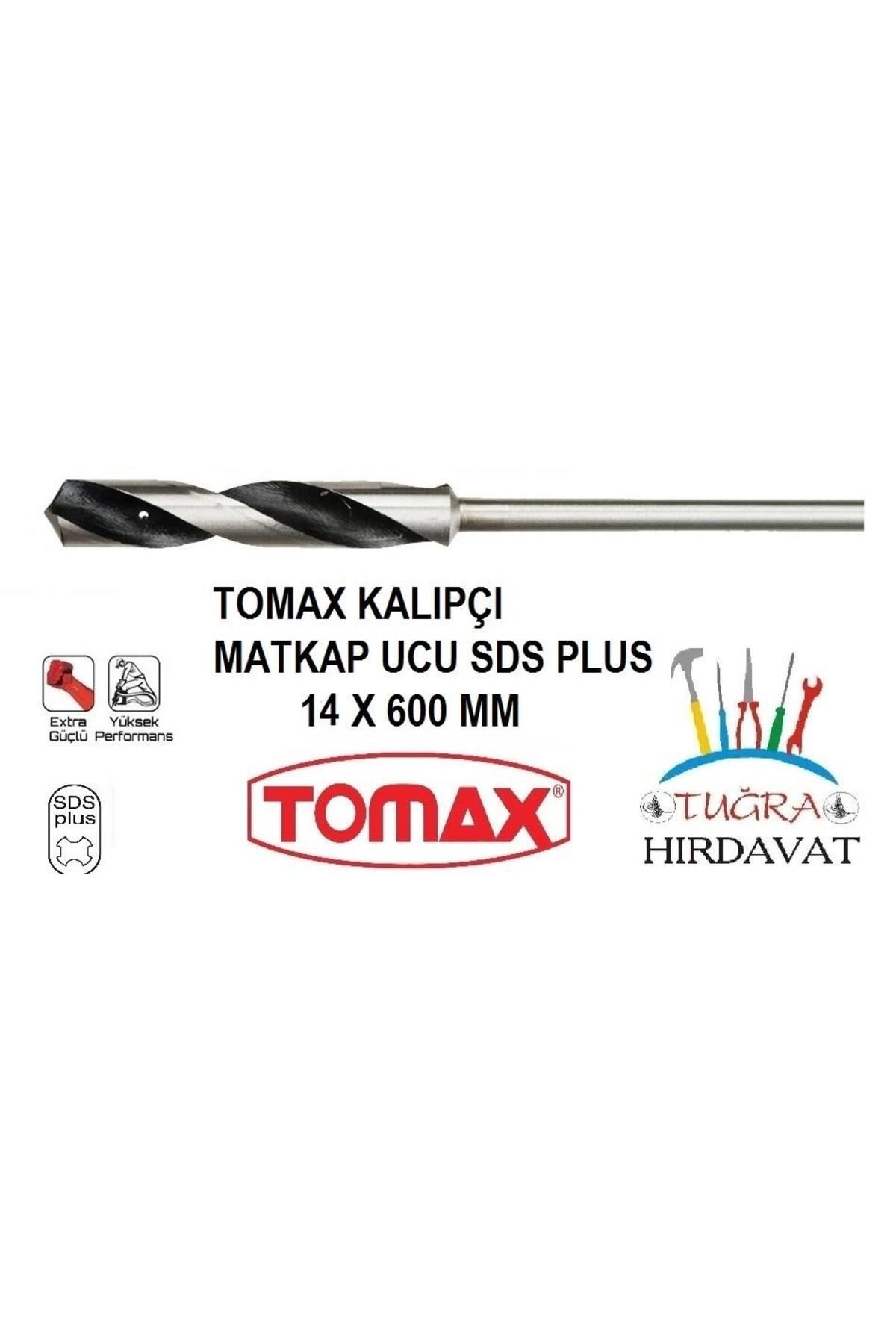 Tomax Sds Plus Inşaat Kalıpçı Matkap Ucu 14x600