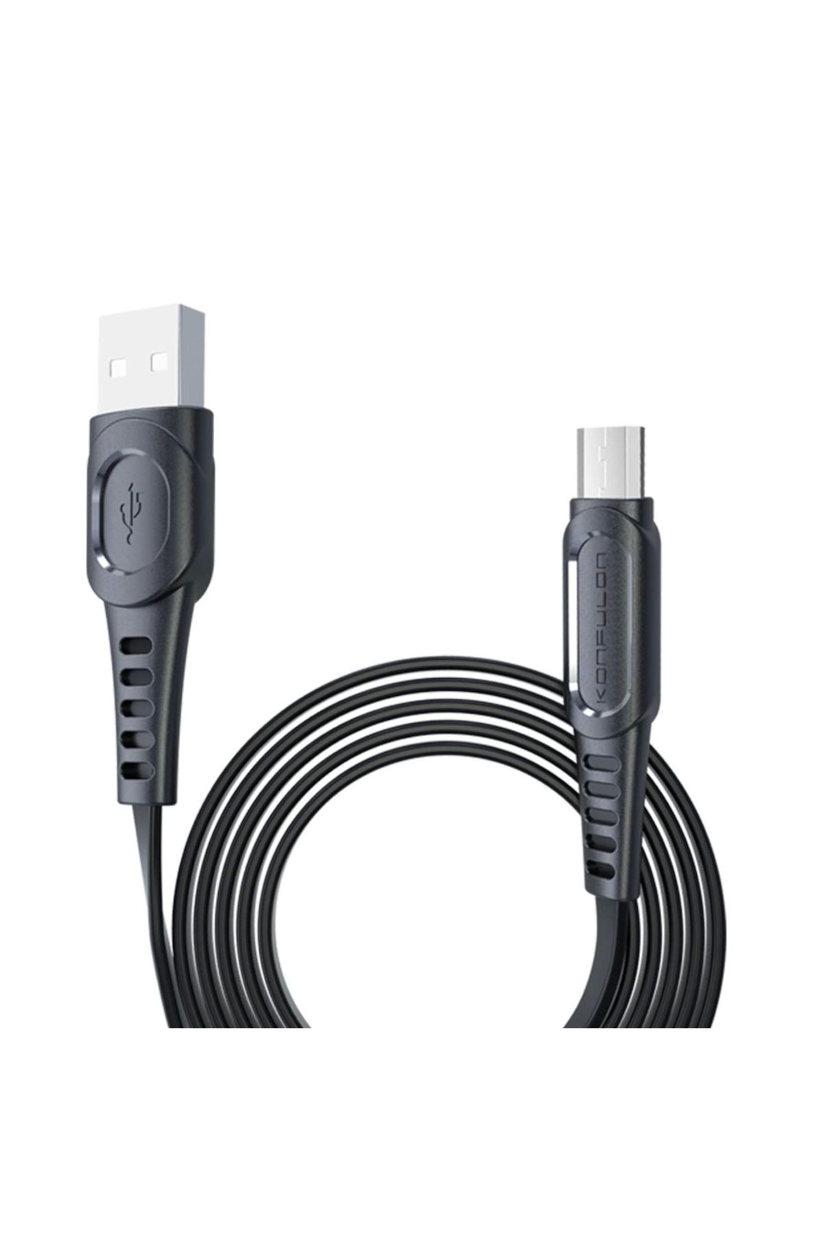 Genel Markalar Dc01 Süper Hızlı Micro Usb Kablo 1m 2.4a - Ürün Rengi : Siyah - Lisinya