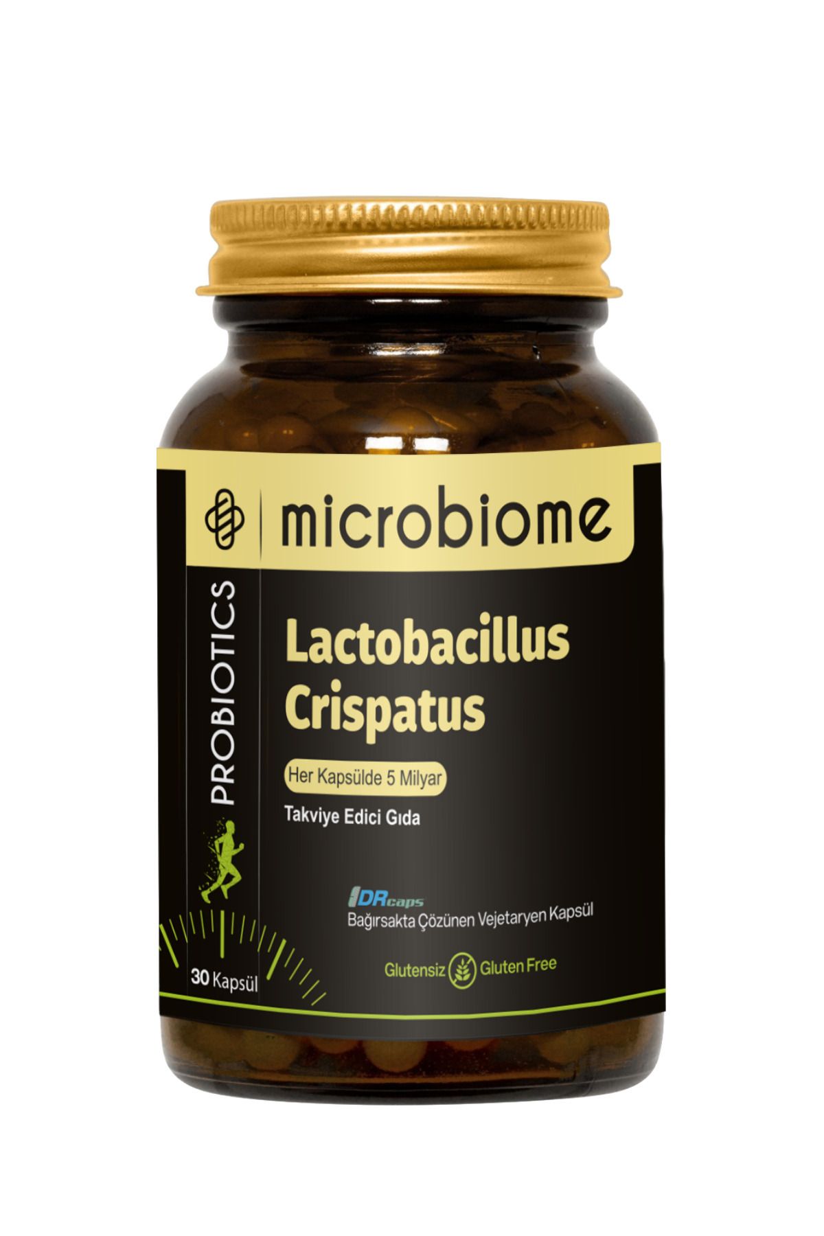 Microbiome Lactobacillus Crispatus 30 Kapsül Probiyotik Probiotic
