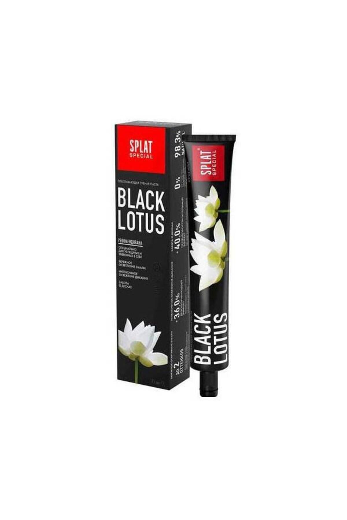 Splat Diş Macunu Black Lotus 4 Ton Beyaz 75 ml