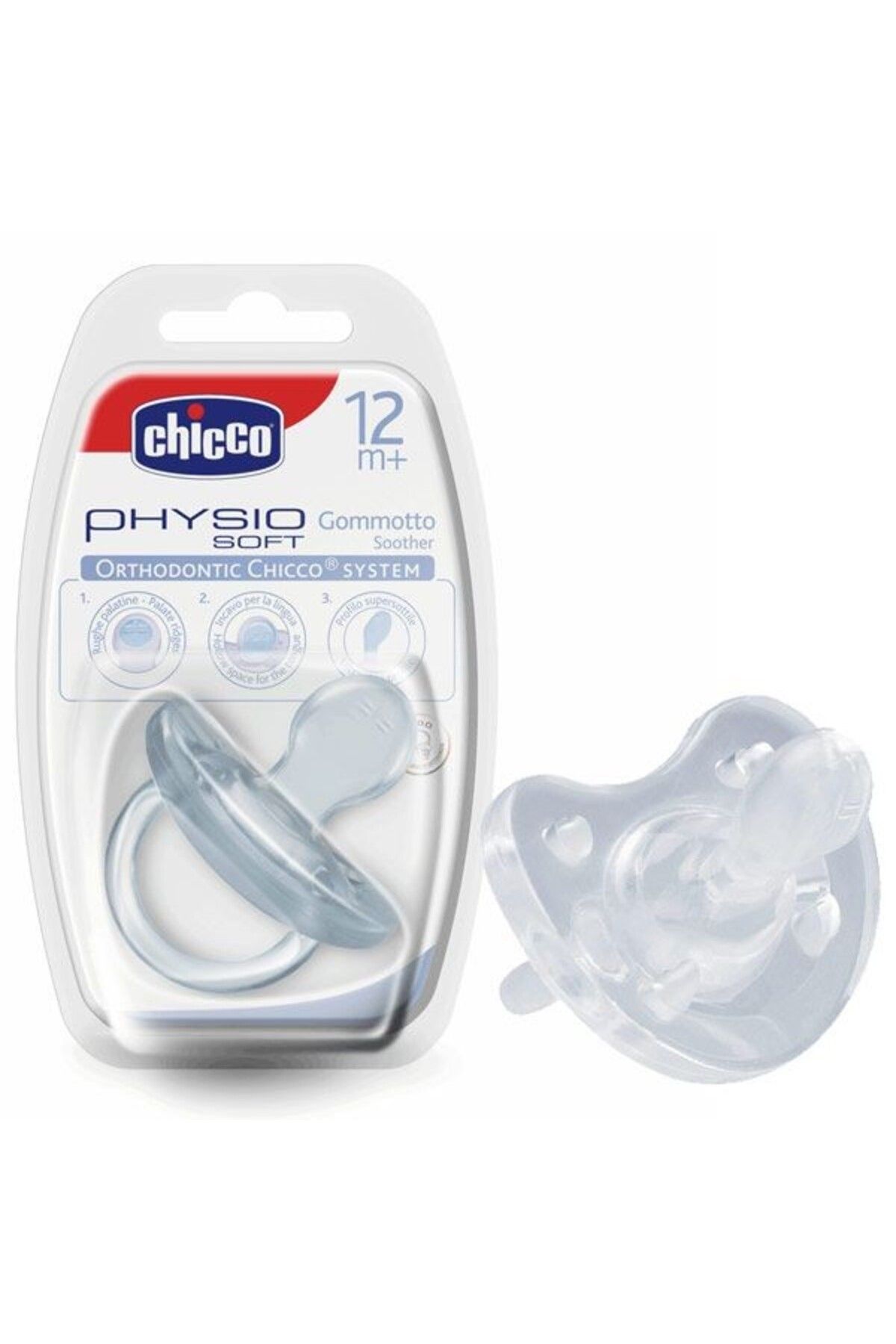 Chicco Physioforma Mini Soft 2'li Emzik 0-2 Ay Erkek