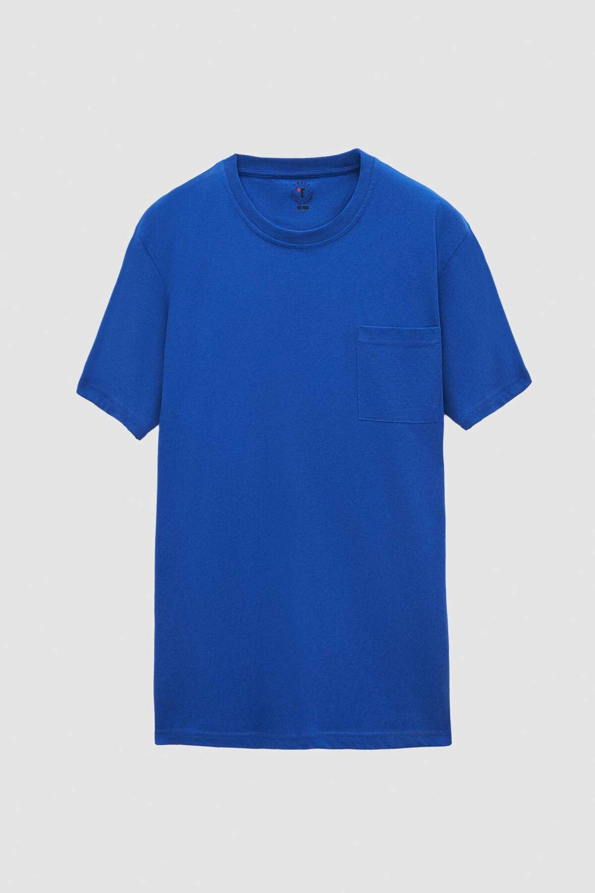 Tween Kobalt %100 Pamuklu T-shirt