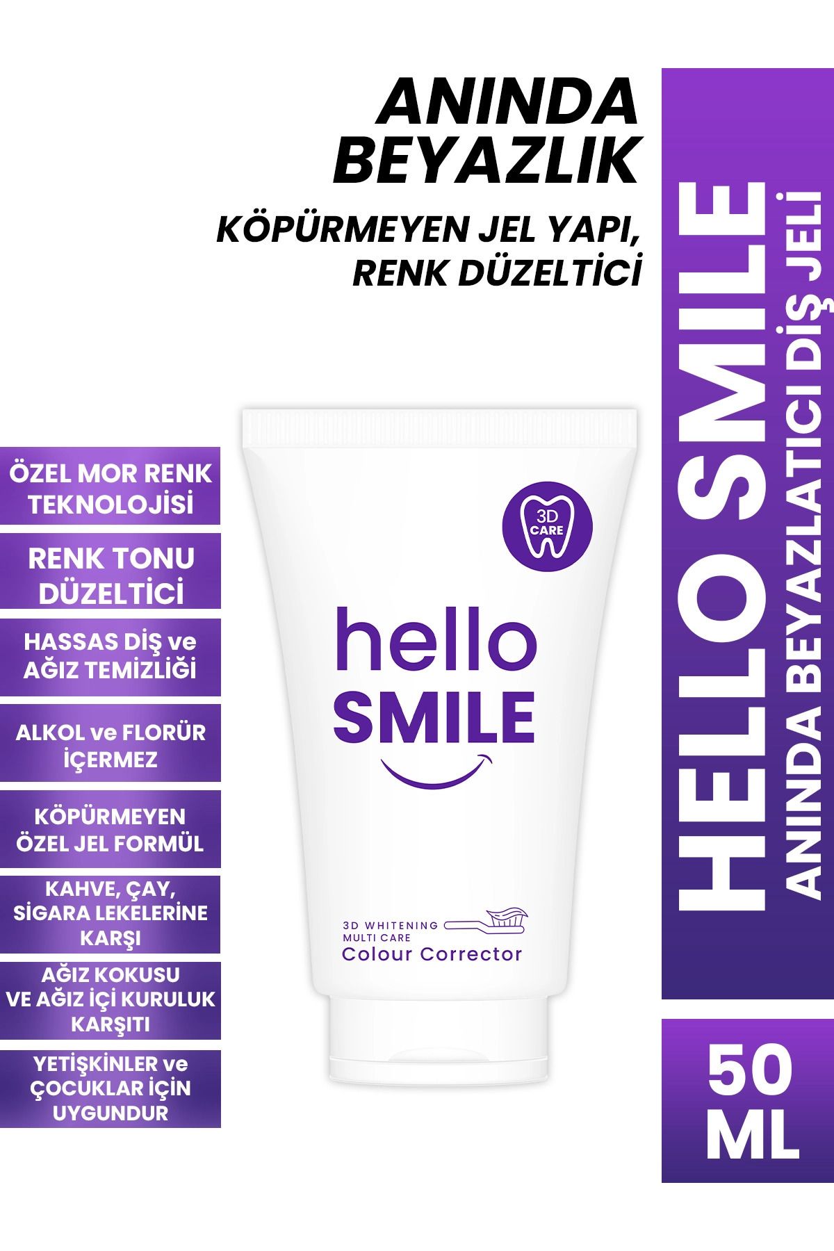 PROCSIN Hello Smile Anında Beyazlatıcı Diş Jeli