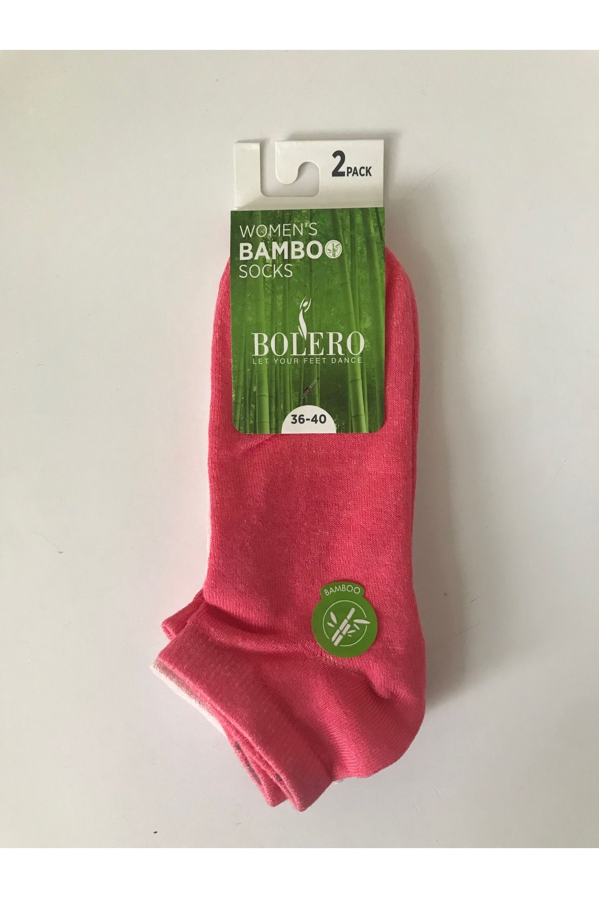 Bolero Bambu 2'Li Patik Kadın Çorap