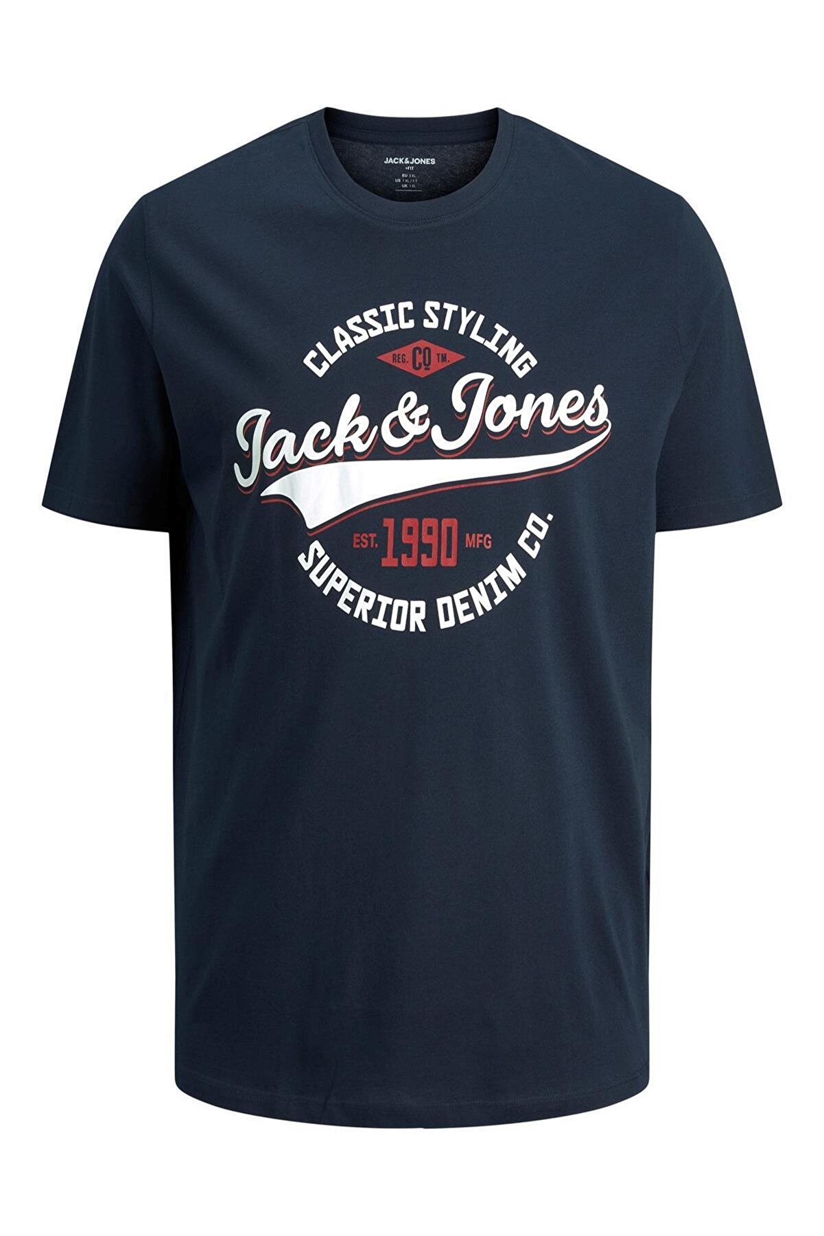 Jack & Jones Jack&jones 12193090 Trademark Jack&jones Yazı 0 Yaka K.kol T